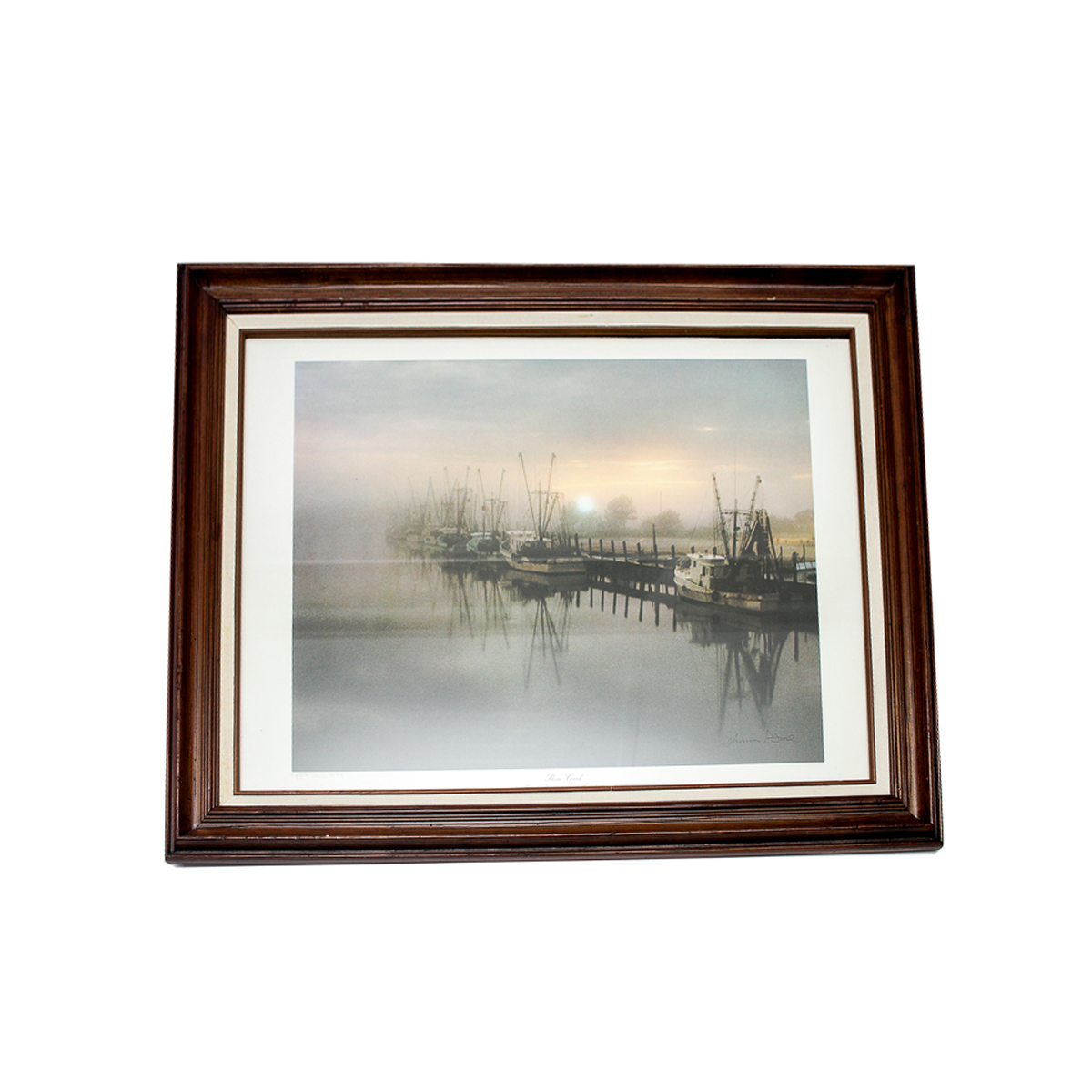 Thomas Ford Offset Lithograph "Shem Creek"