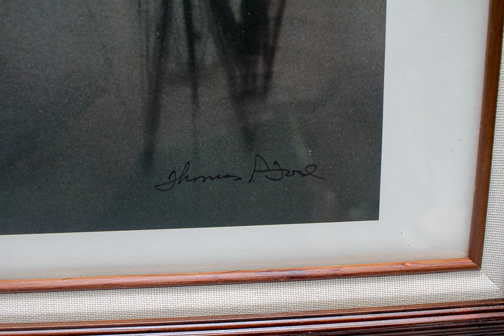 Thomas Ford Offset Lithograph "Shem Creek"