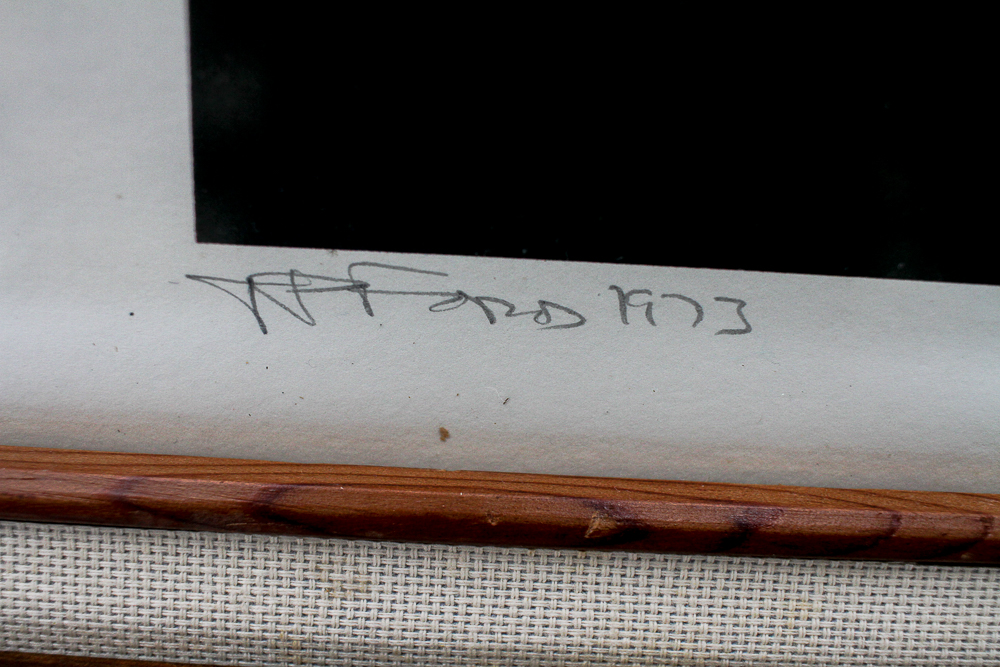 Thomas Ford Offset Lithograph "Shem Creek"