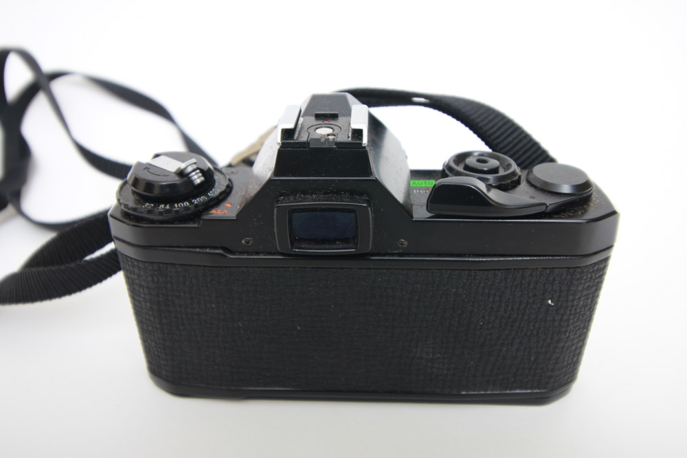 Pentax MV 35mm Camera and Case