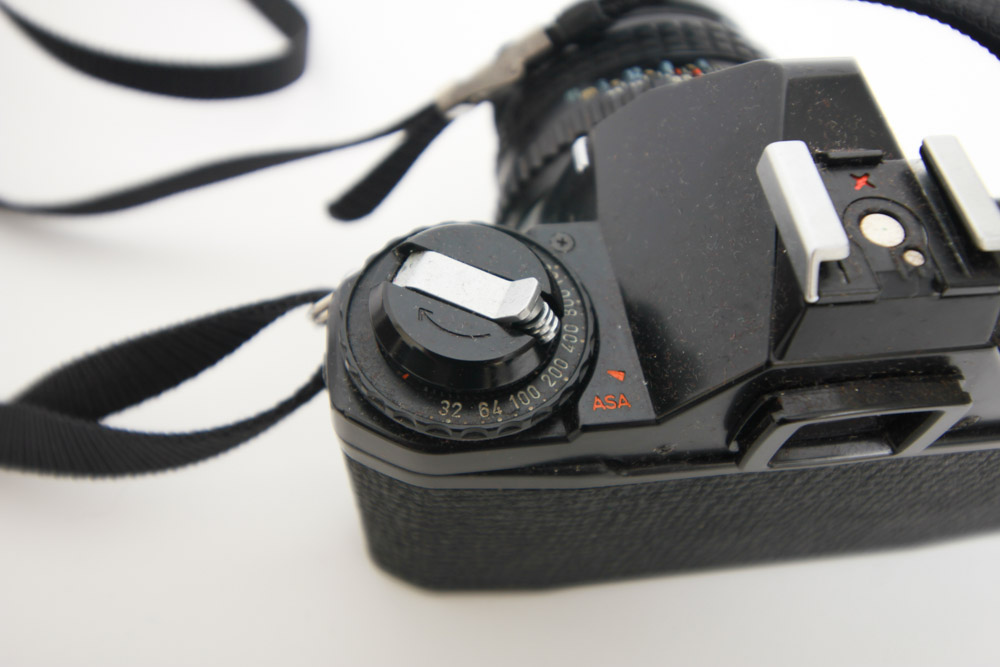 Pentax MV 35mm Camera and Case