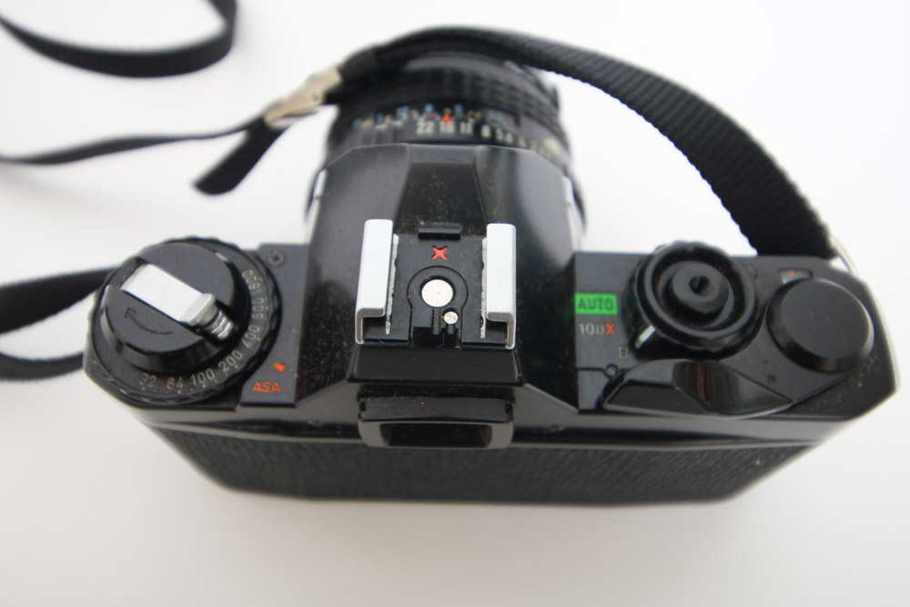 Pentax MV 35mm Camera and Case