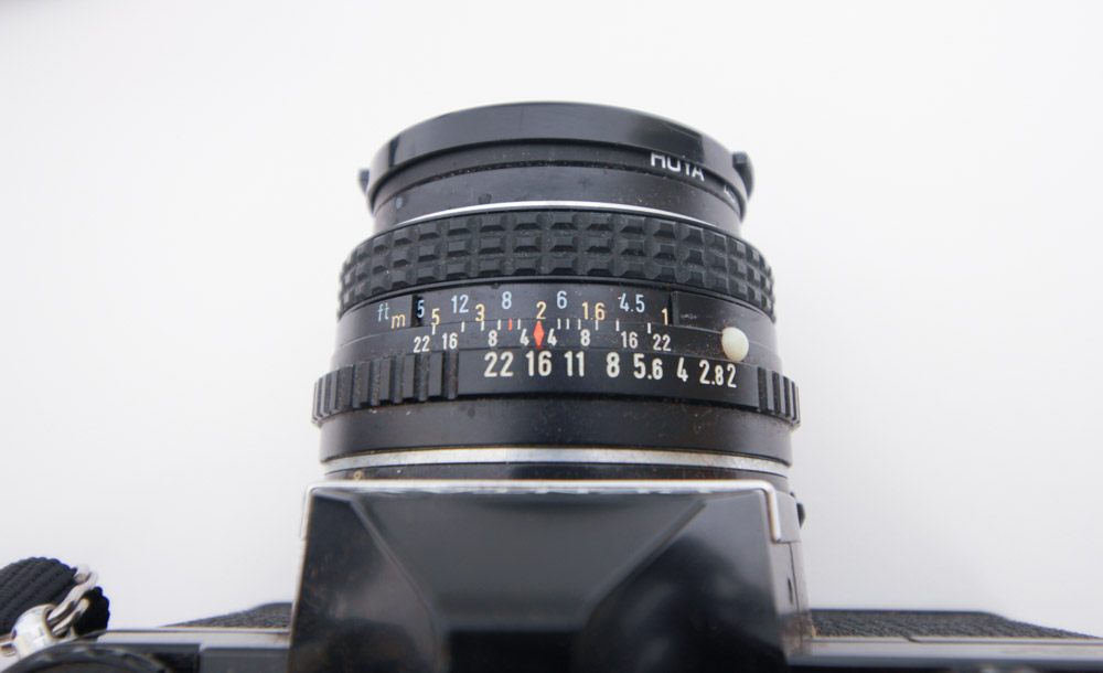 Pentax MV 35mm Camera and Case