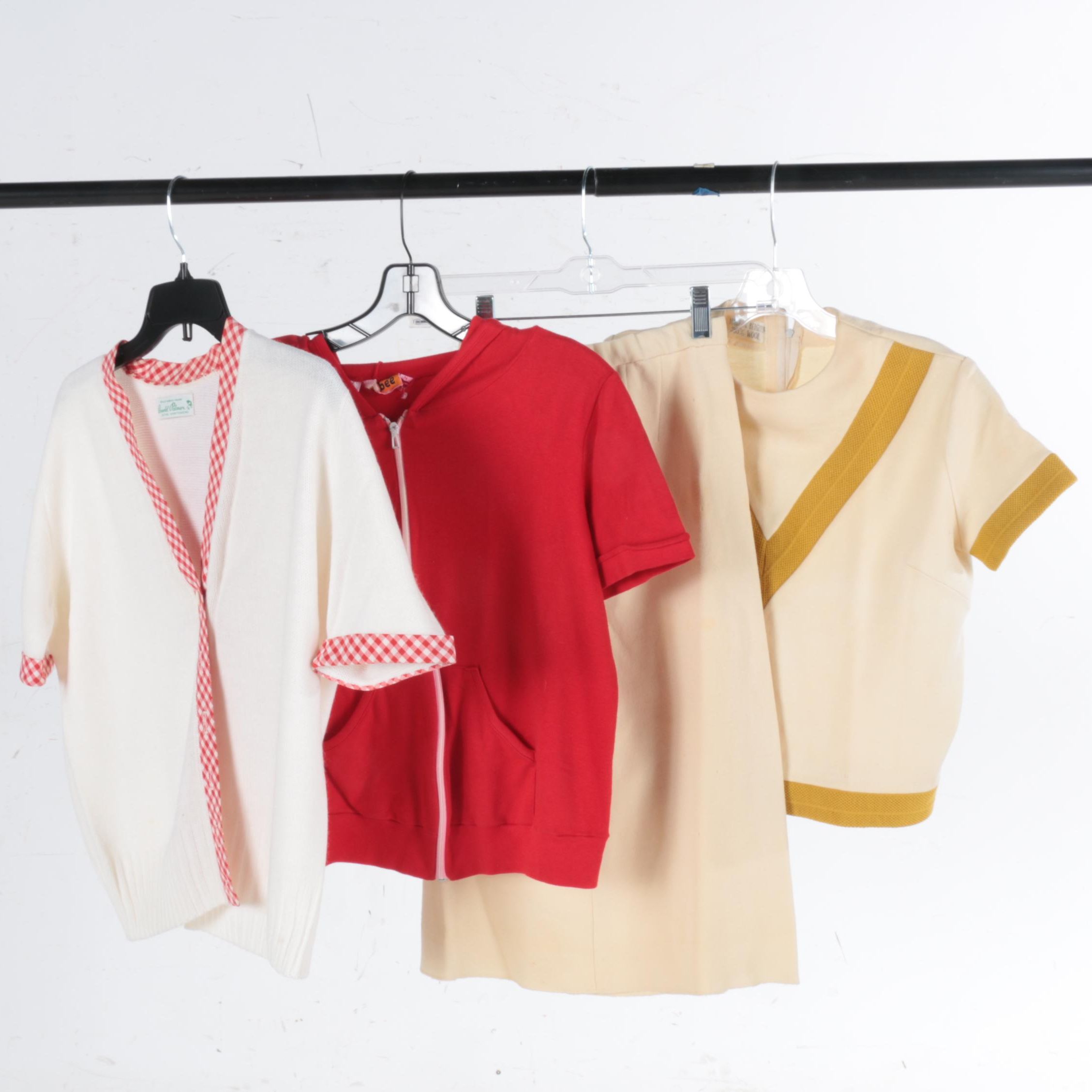 An Collection of Vintage Shirts and Matching Skirt Featuring Arnold Palmer Active Sportswear