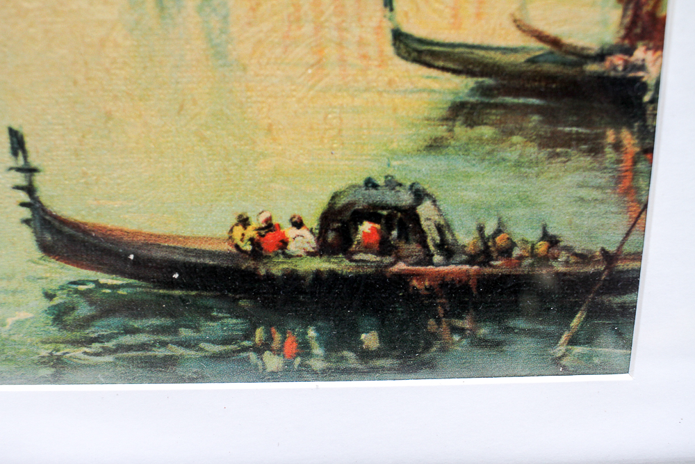 Vintage N. Briganti Offset Lithograph on Board