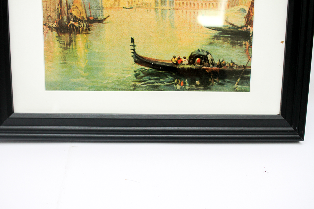 Vintage N. Briganti Offset Lithograph on Board