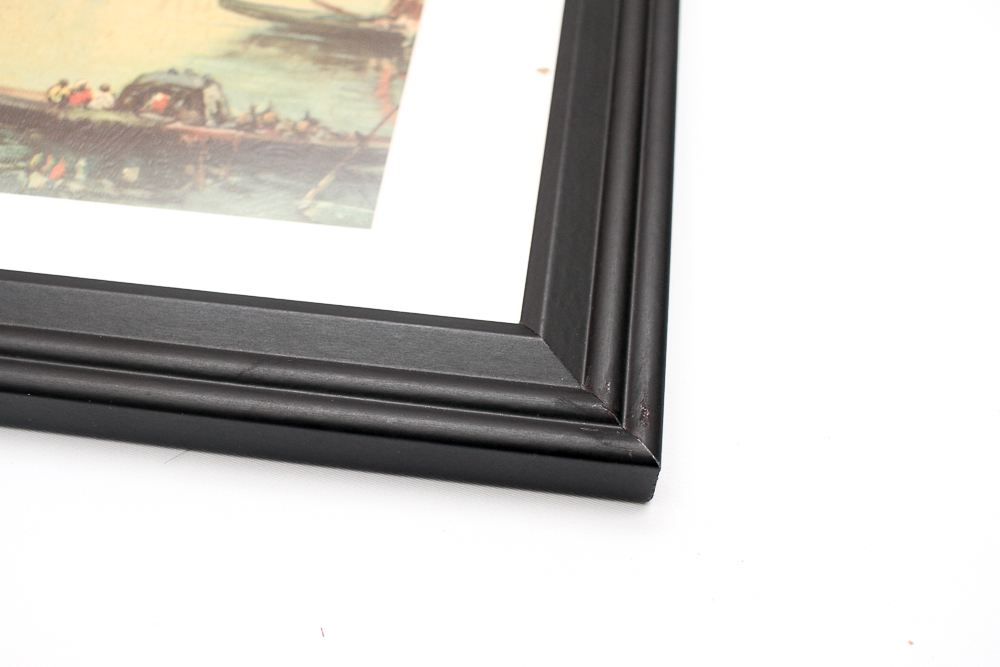 Vintage N. Briganti Offset Lithograph on Board