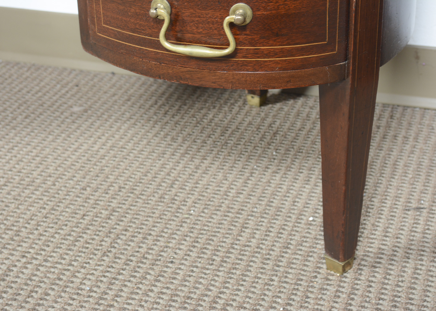 Vintage Kidney-Shaped Writing Desk