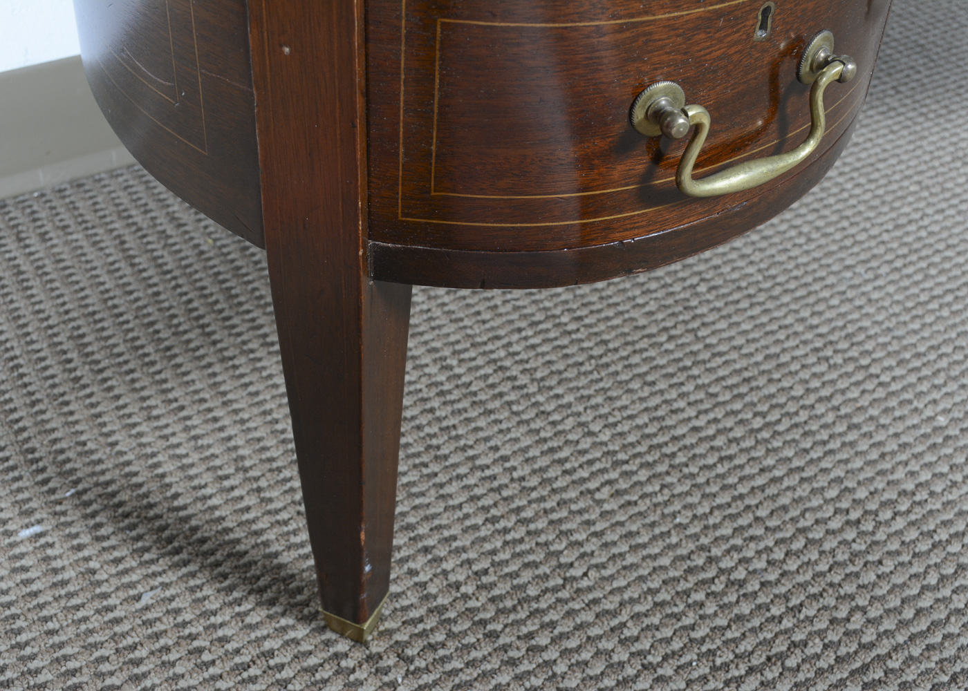 Vintage Kidney-Shaped Writing Desk