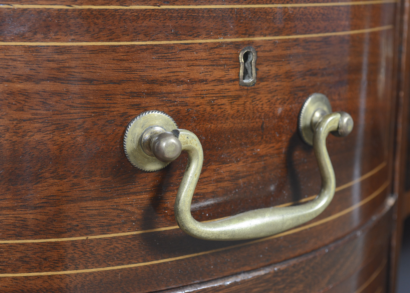 Vintage Kidney-Shaped Writing Desk
