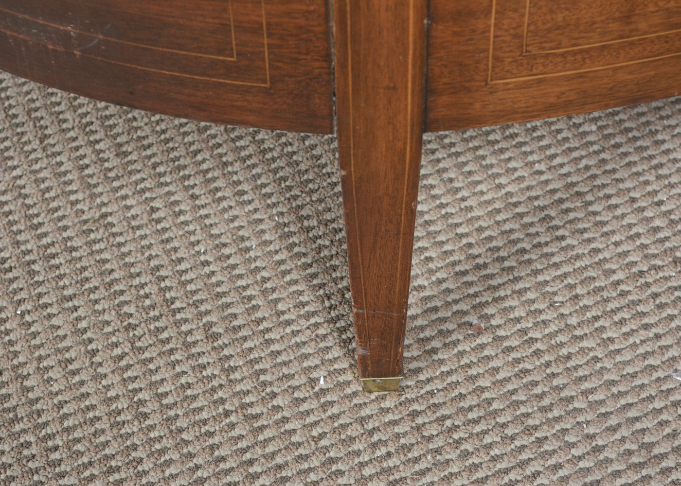 Vintage Kidney-Shaped Writing Desk