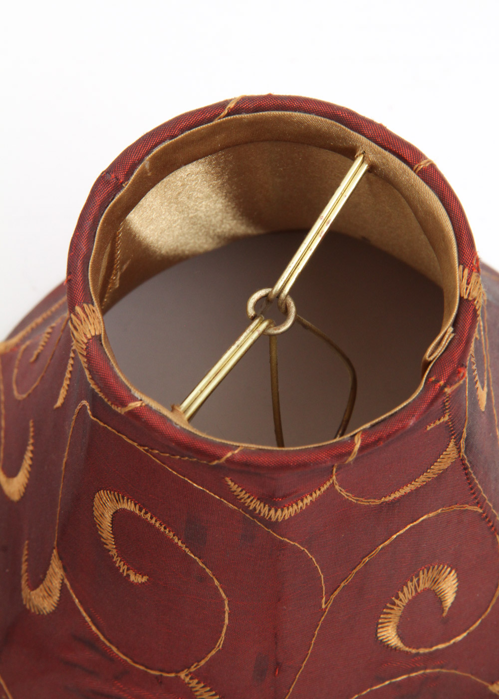 Collection of Maroon Lamp Shades