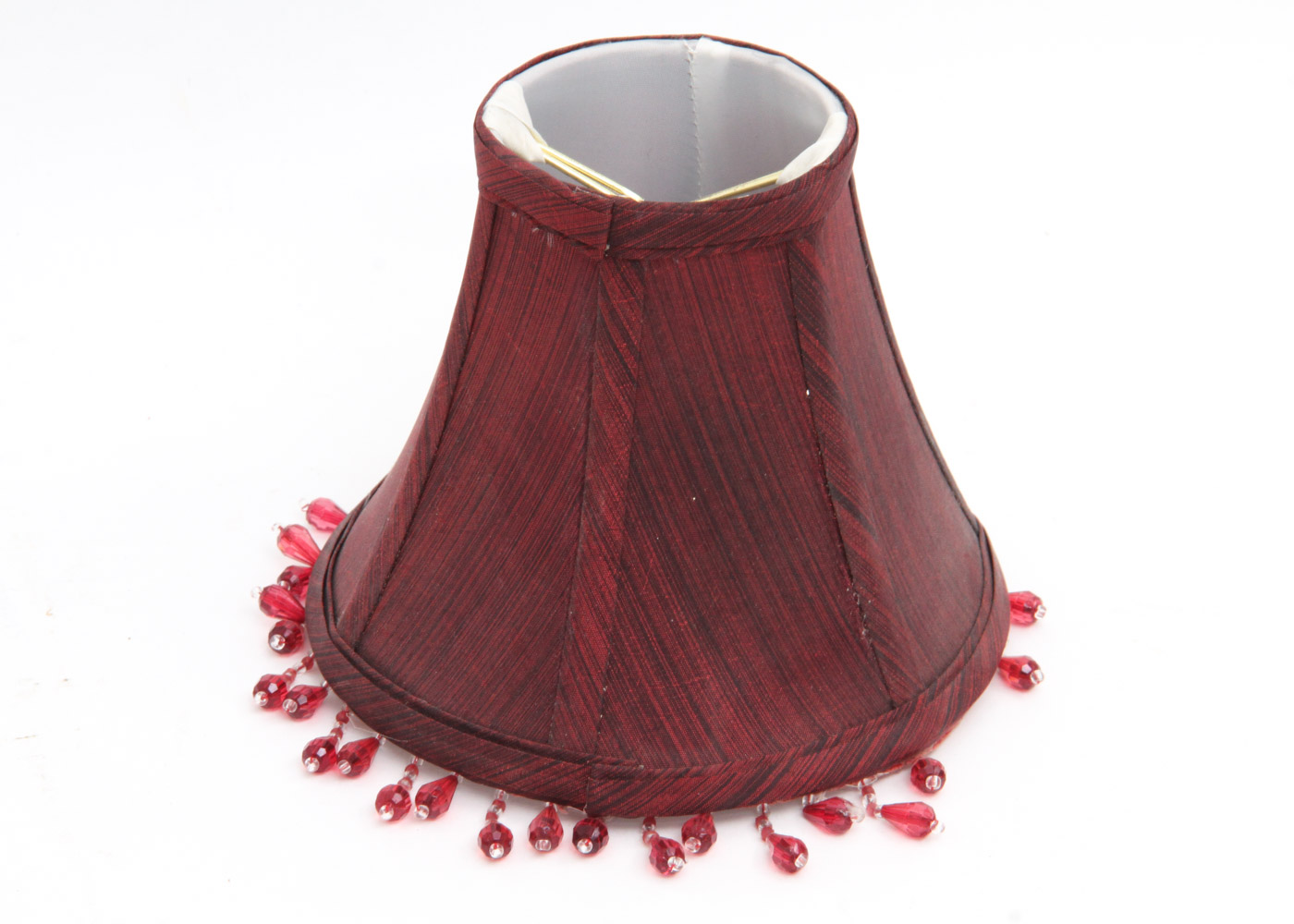 Collection of Maroon Lamp Shades