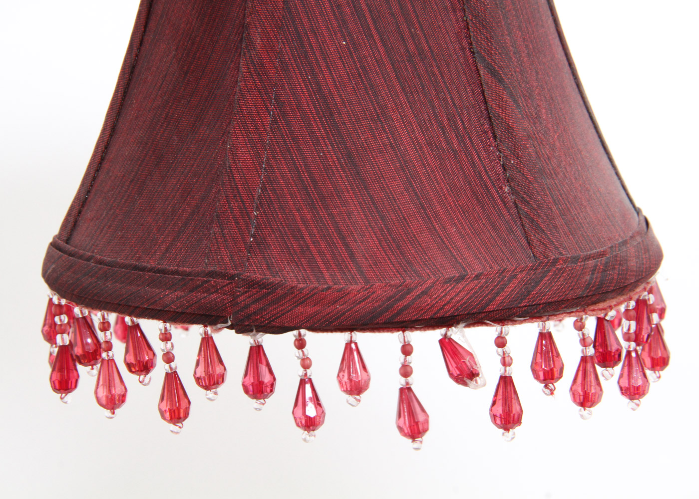 Collection of Maroon Lamp Shades