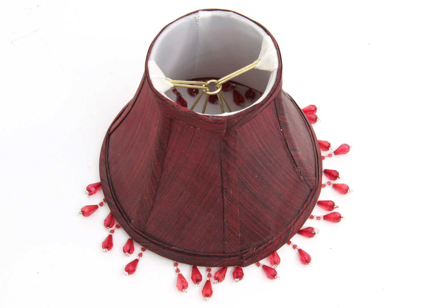 Collection of Maroon Lamp Shades