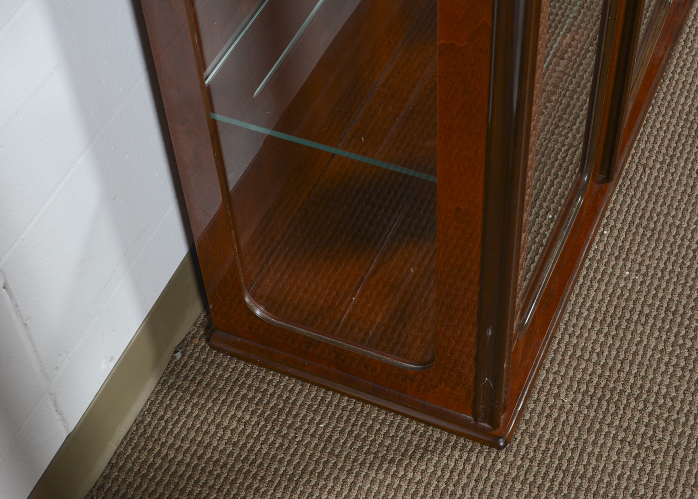 Hungarian Marquetry China Cabinet