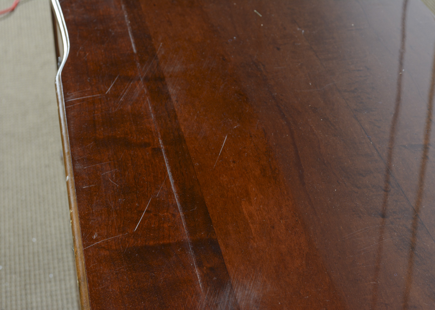 Hungarian Marquetry China Cabinet