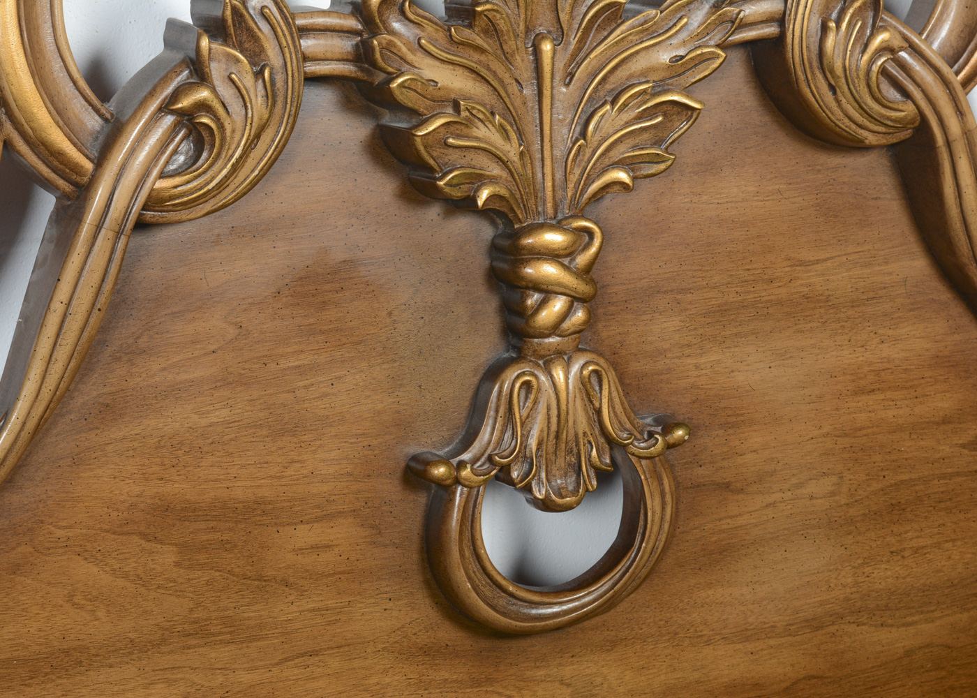 Vintage French Provincial Style King Size Headboard by The Hoke Furniture Co.