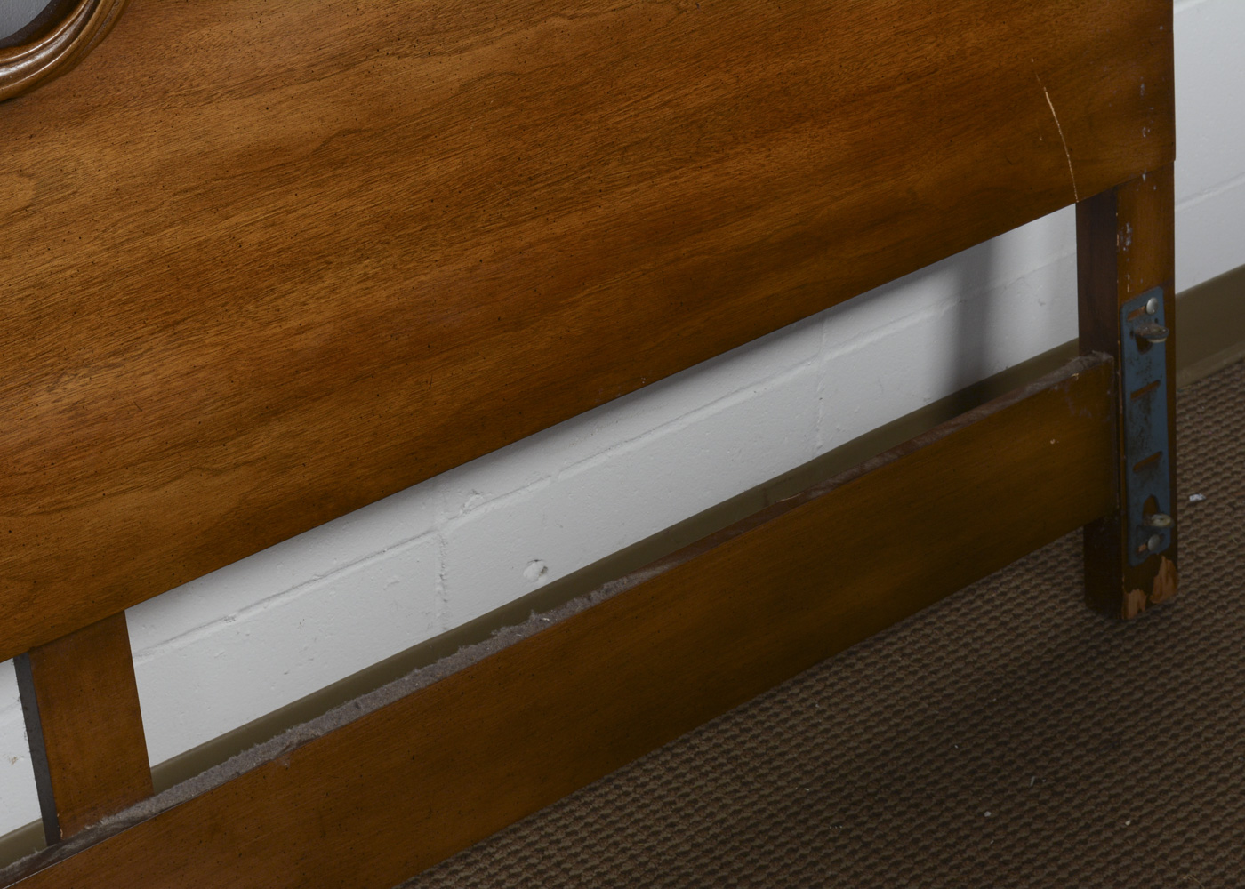 Vintage French Provincial Style King Size Headboard by The Hoke Furniture Co.