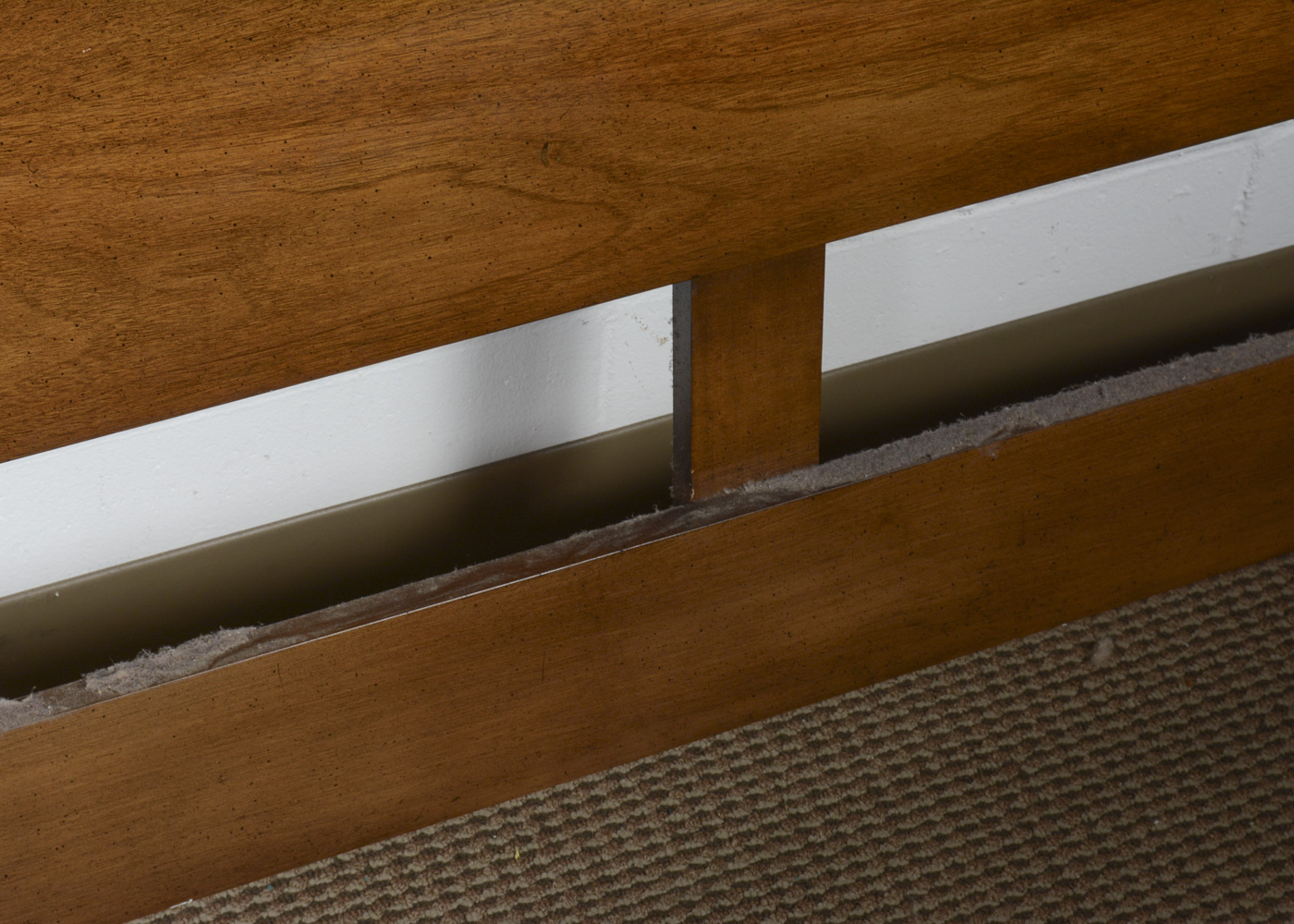 Vintage French Provincial Style King Size Headboard by The Hoke Furniture Co.