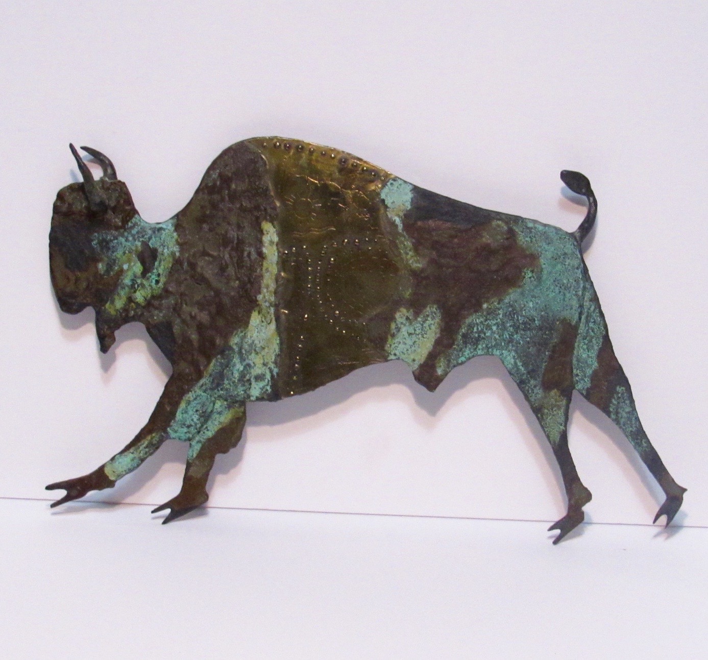 Bill Worrell Buffalo Metal Wall Art