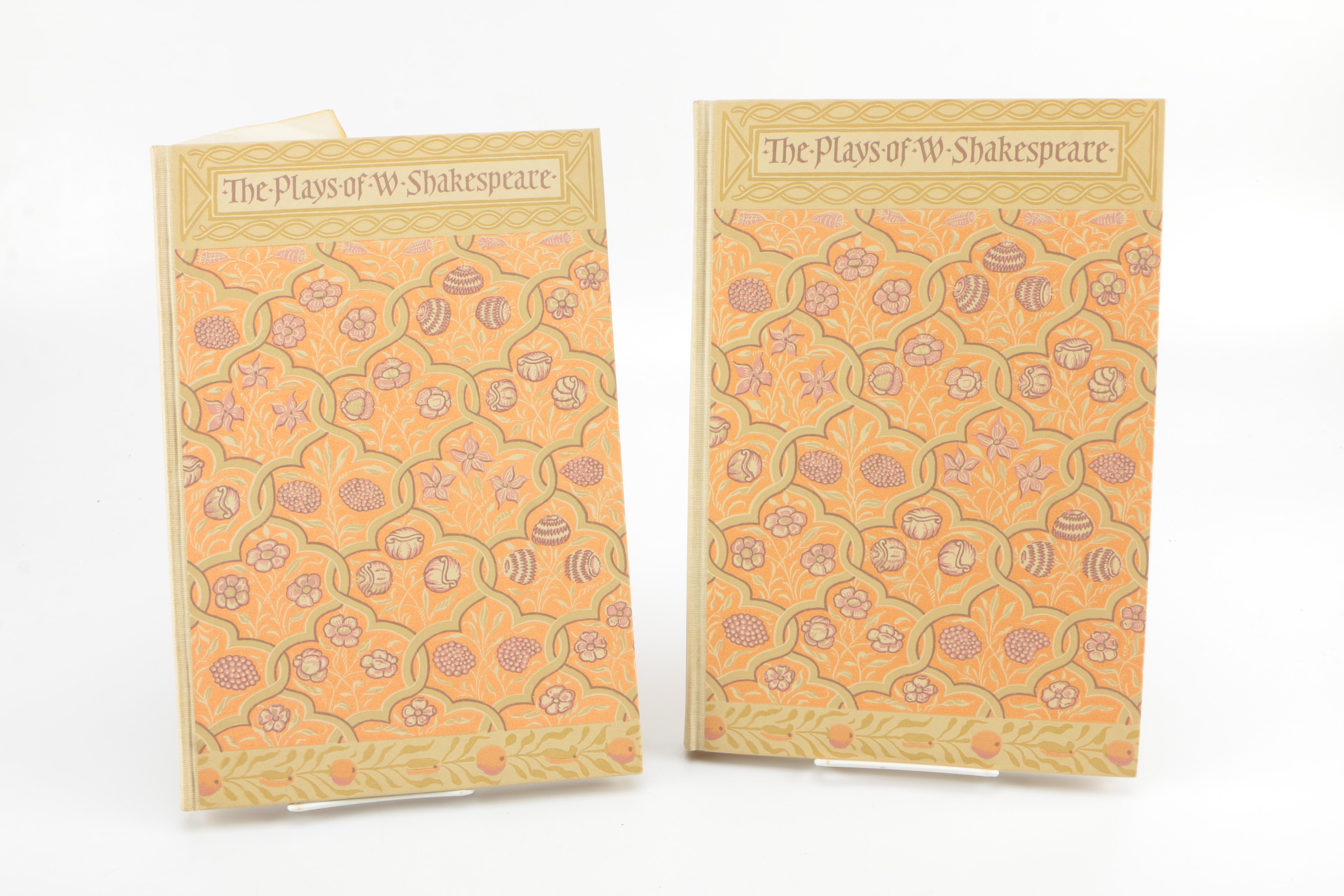 1940 Limited Editions Club Shakespeare Plays Including "Much Ado About Nothing"