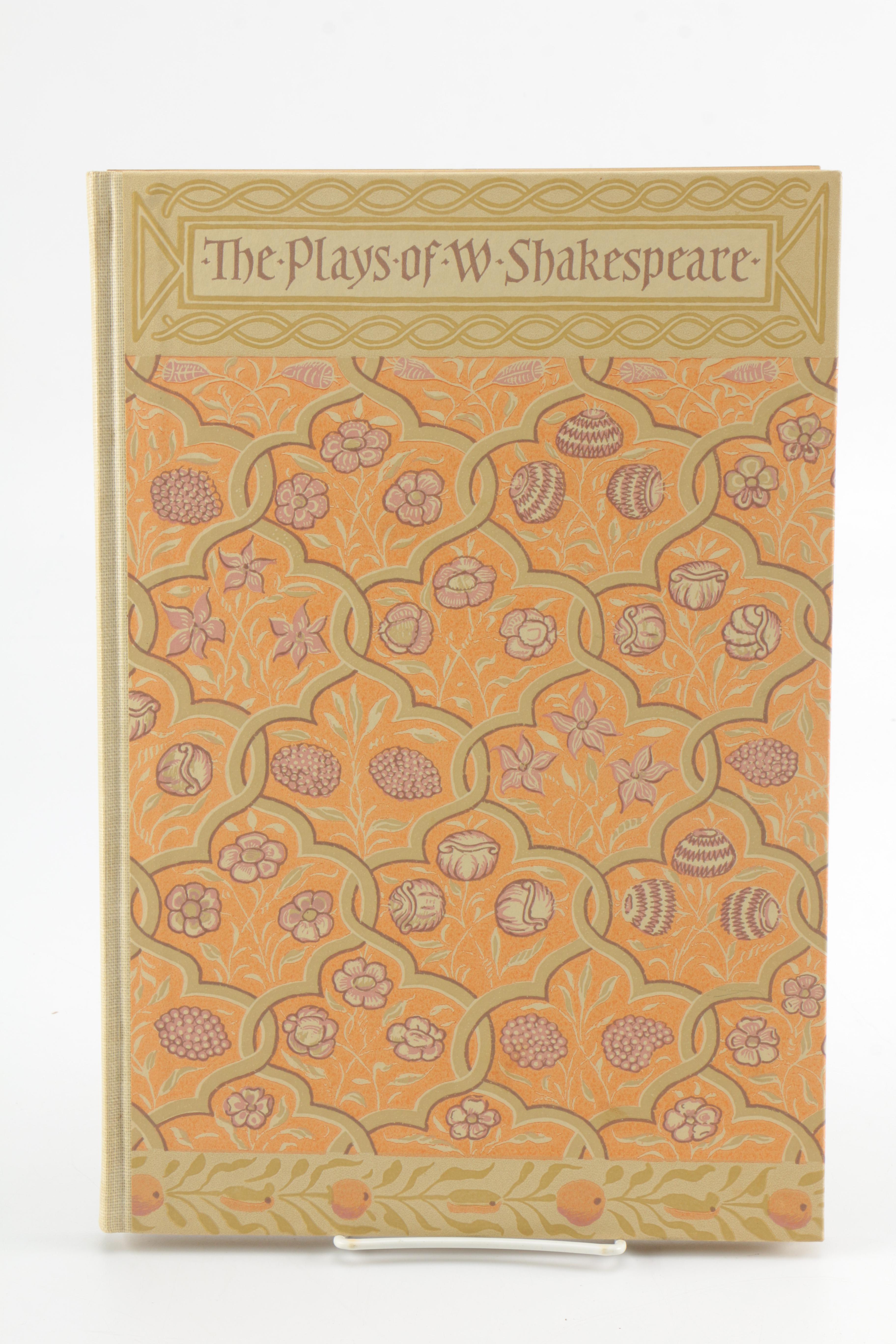 1940 Limited Editions Club Shakespeare Plays Including "Much Ado About Nothing"