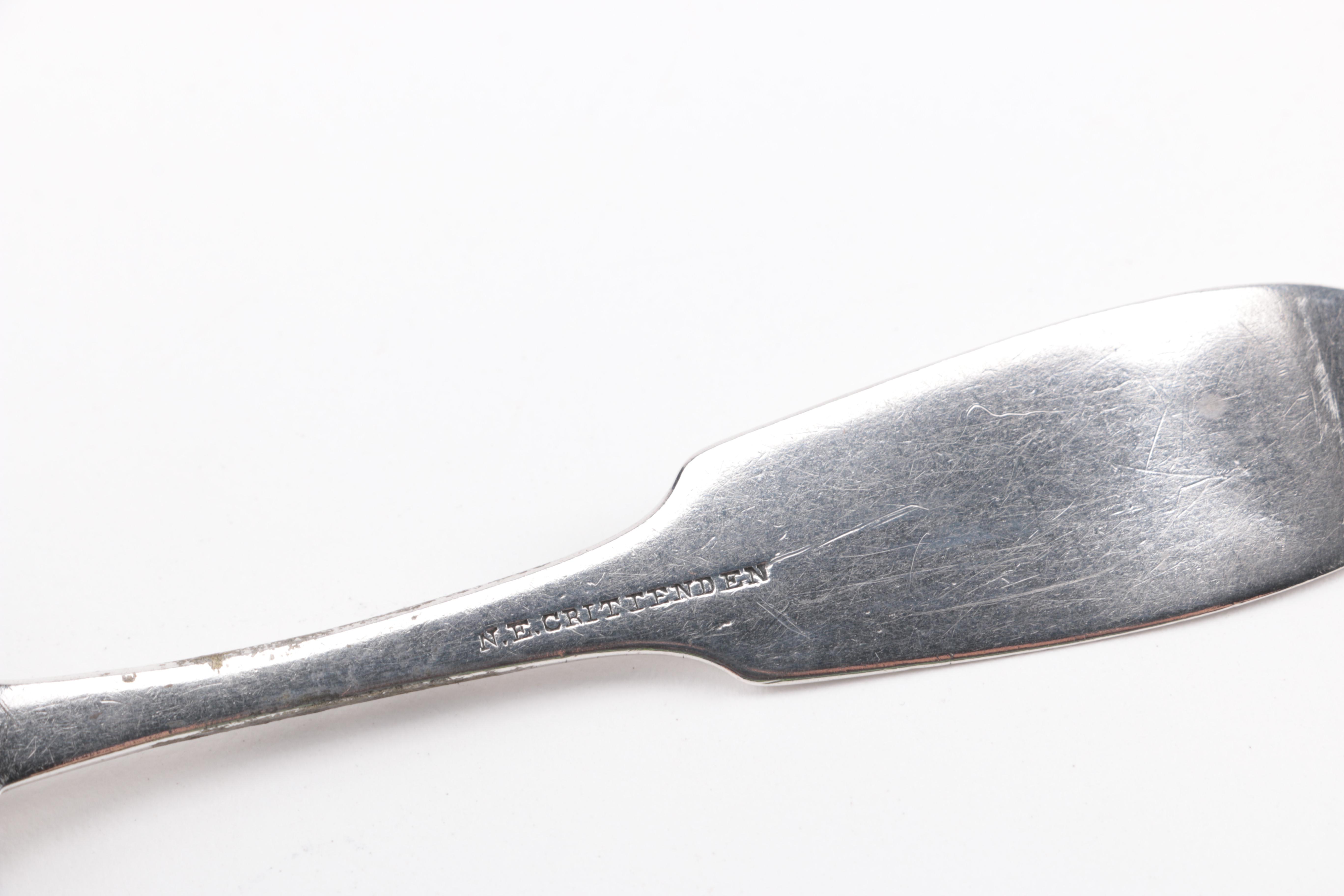 800 Silver Spoons Featuring Newton E. Crittenden