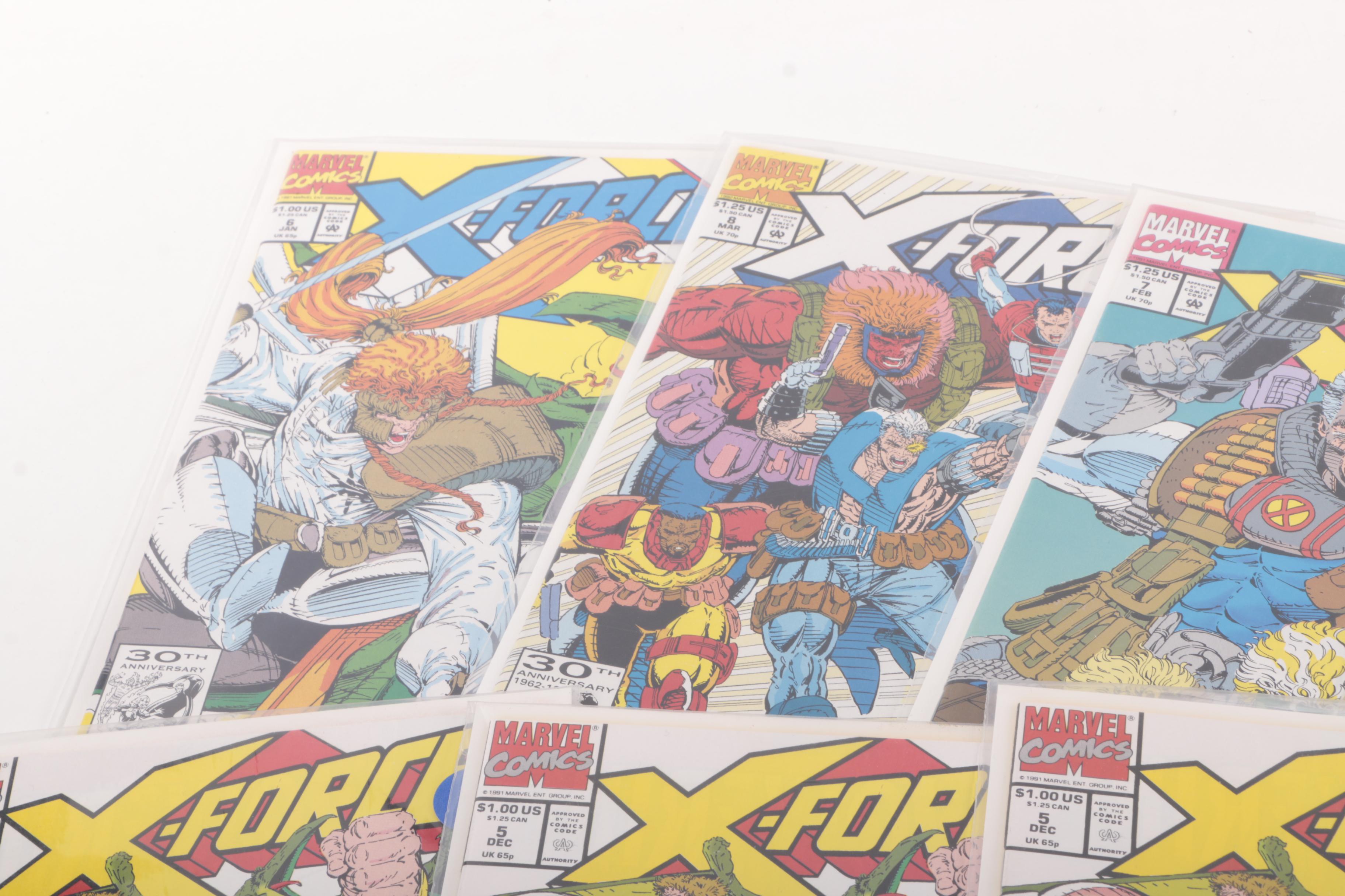 Marvel "X-Force," "Secret Wars," "Dr. Strange" Comics