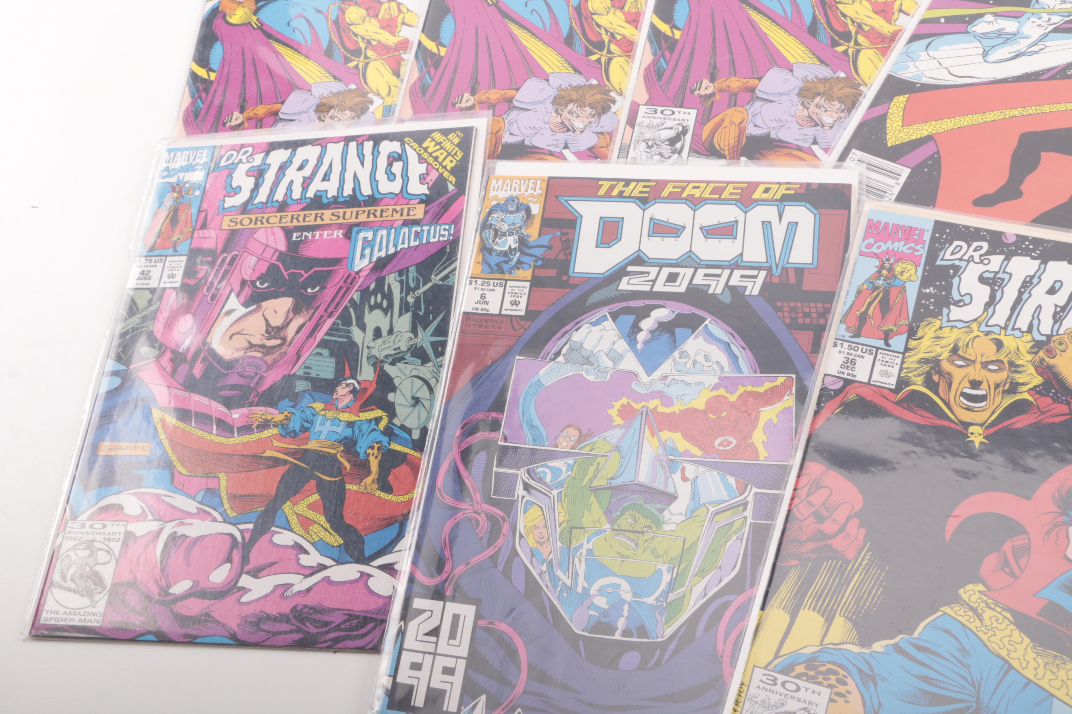Marvel "X-Force," "Secret Wars," "Dr. Strange" Comics