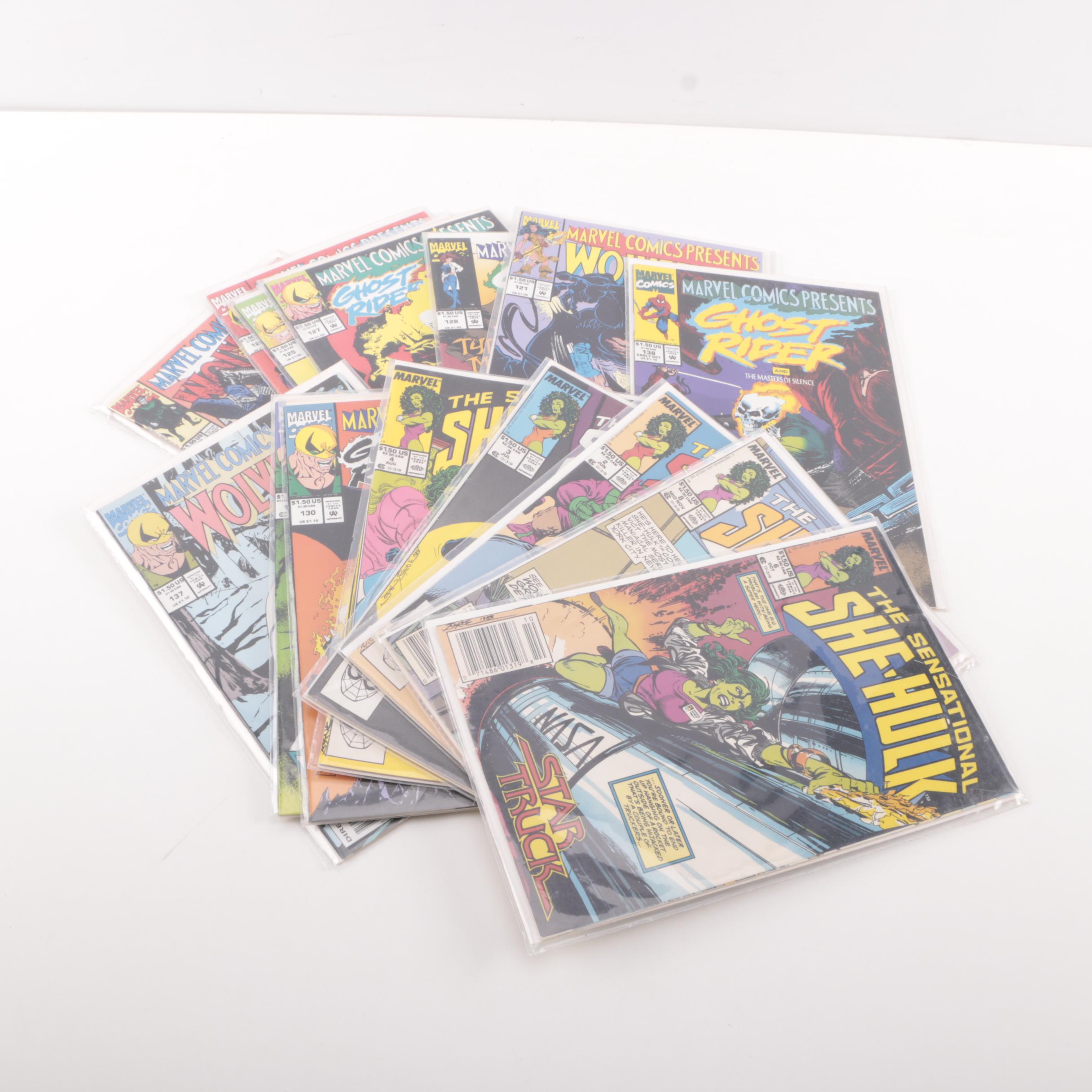 "Marvel Comics Presents" and "Sensational She-Hulk" Comic Books