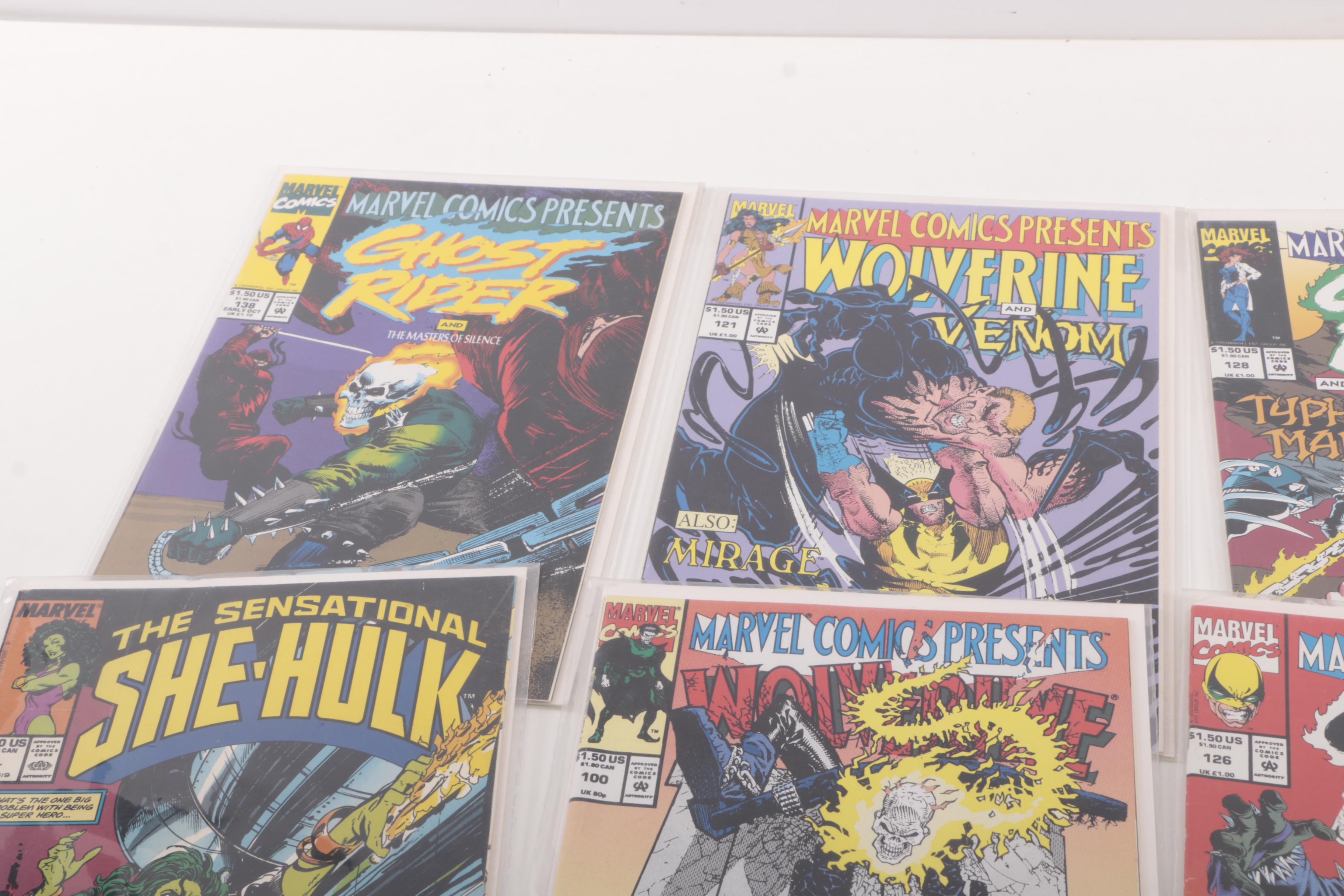 "Marvel Comics Presents" and "Sensational She-Hulk" Comic Books
