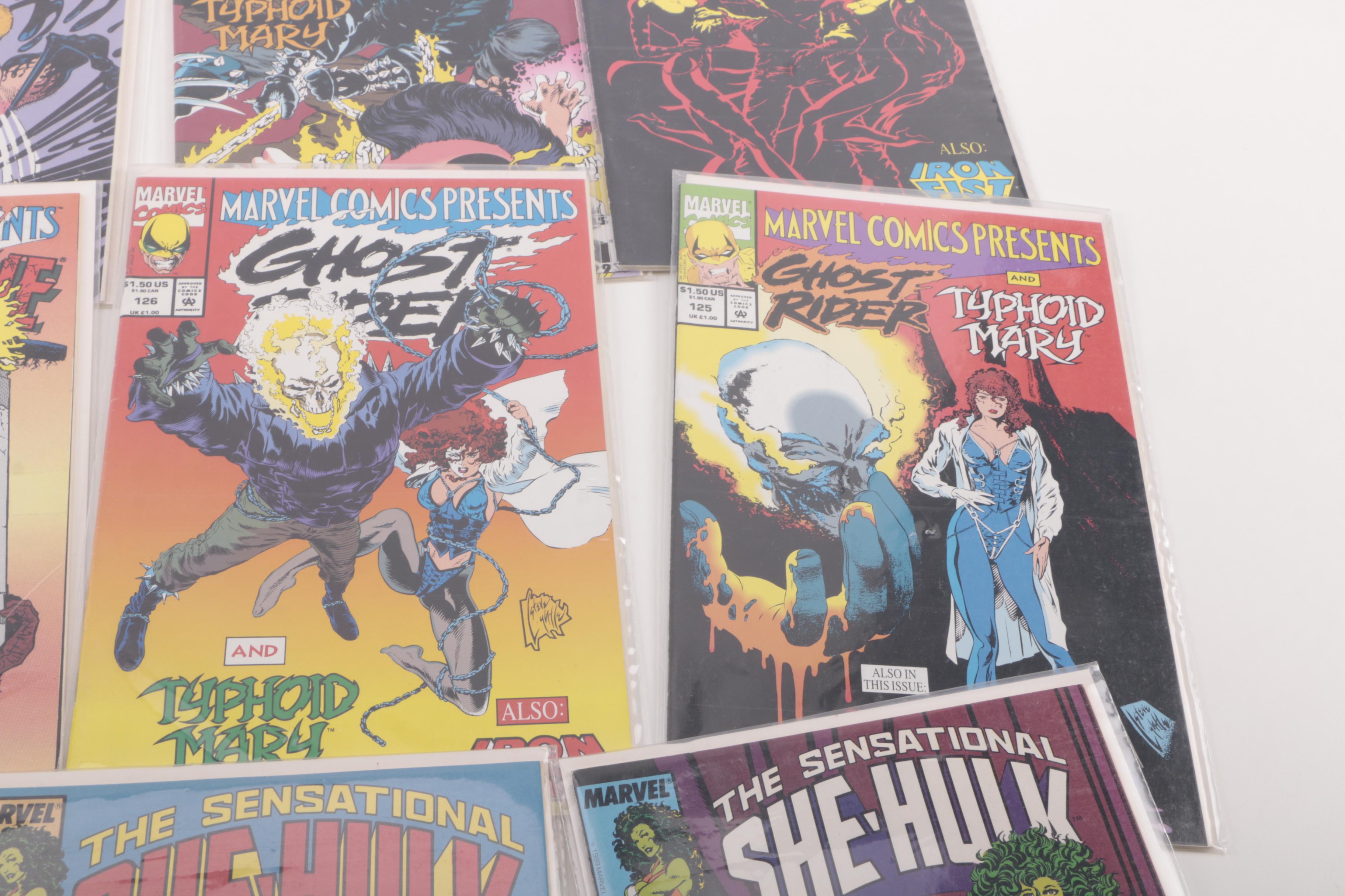 "Marvel Comics Presents" and "Sensational She-Hulk" Comic Books