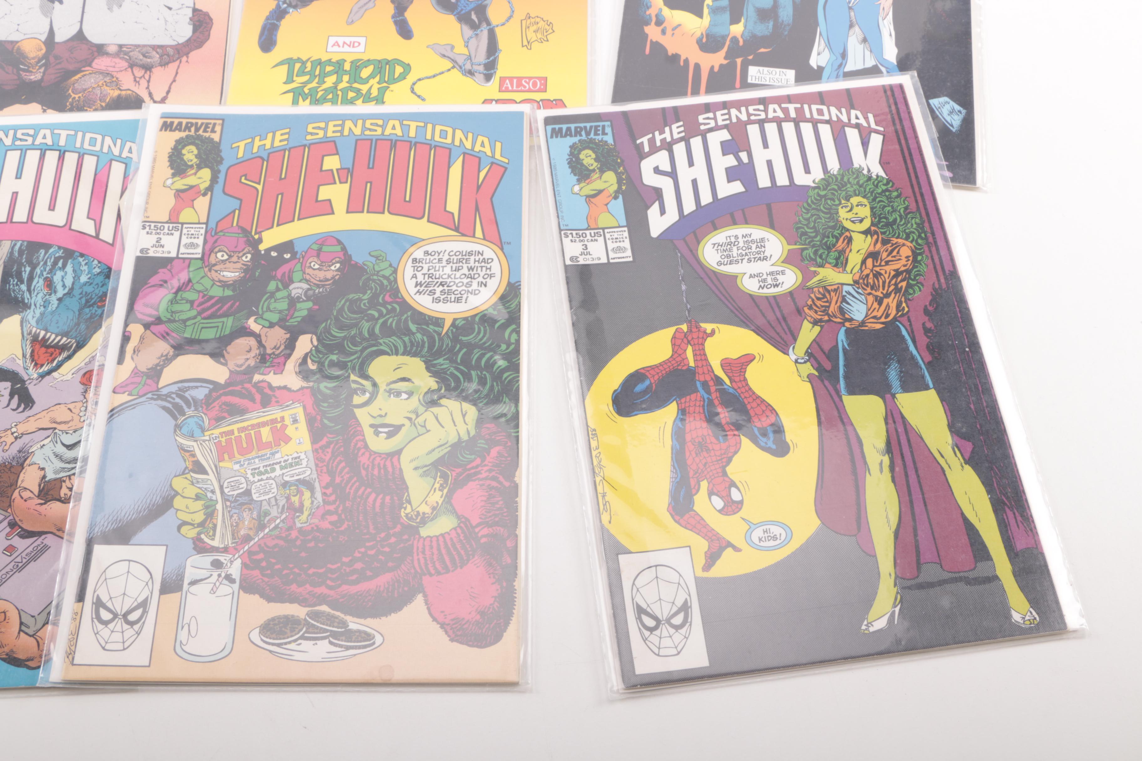 "Marvel Comics Presents" and "Sensational She-Hulk" Comic Books