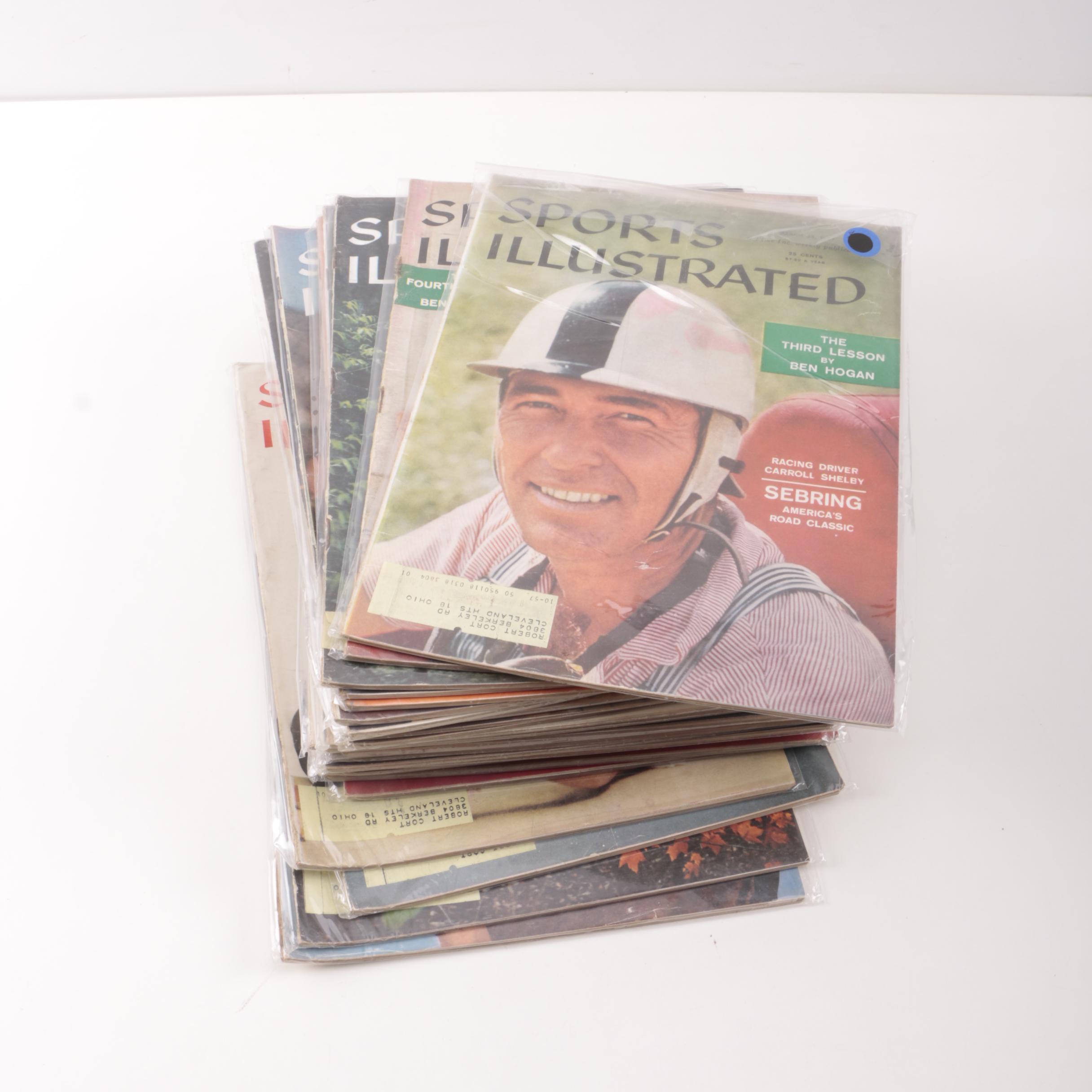Assorted "Sports Illustrated" Magazines from 1957