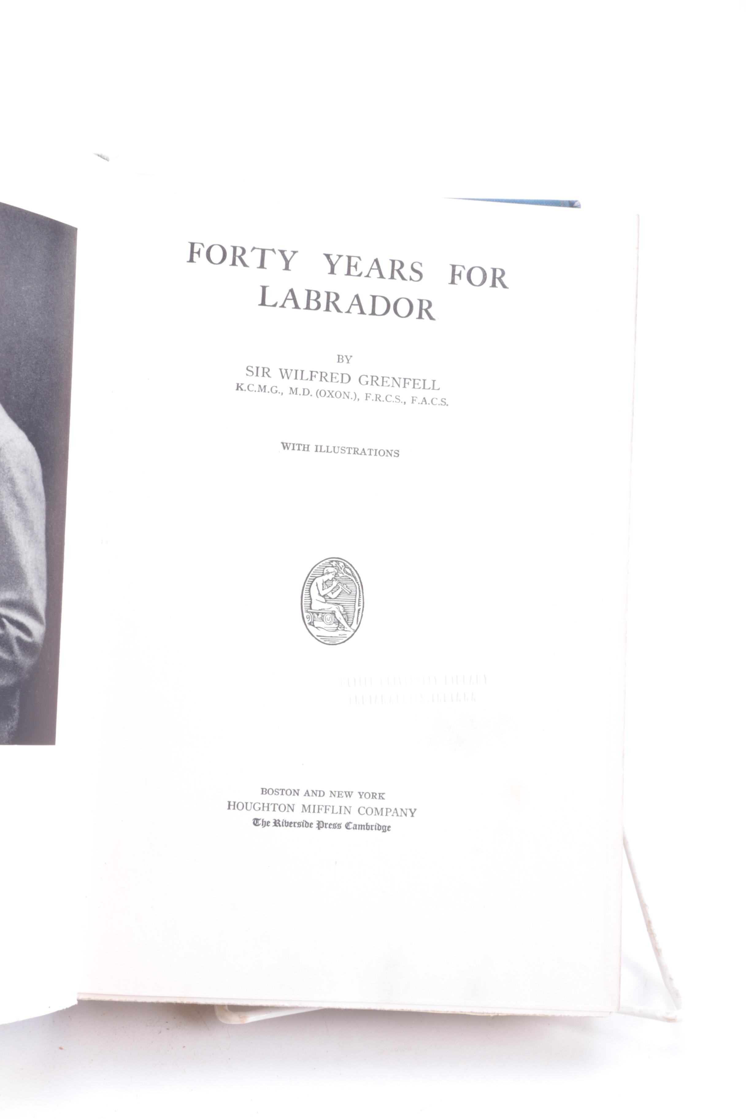 1910s–1930s Arctic Exploration Narratives Including Sir Wilfred Grenfell