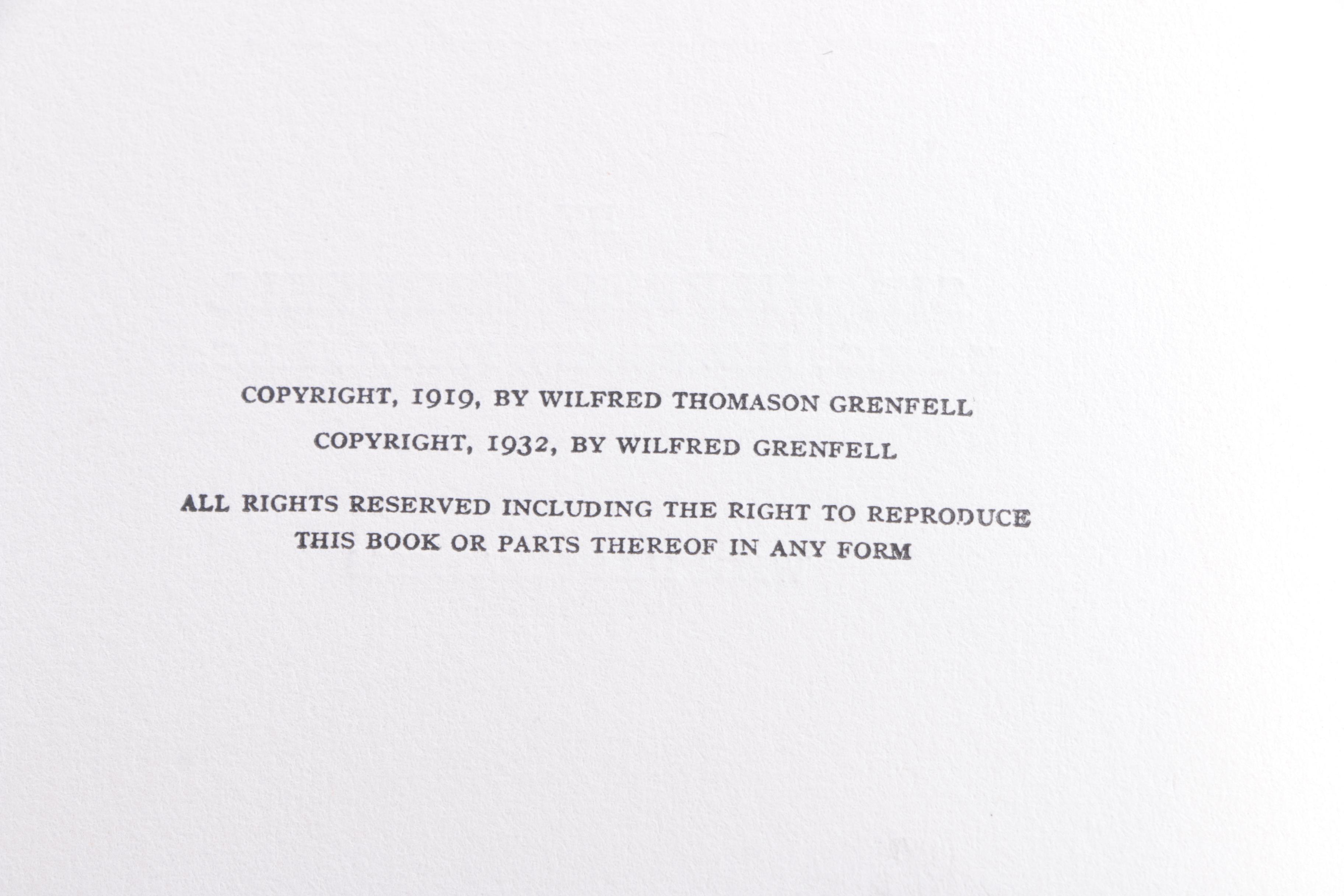 1910s–1930s Arctic Exploration Narratives Including Sir Wilfred Grenfell