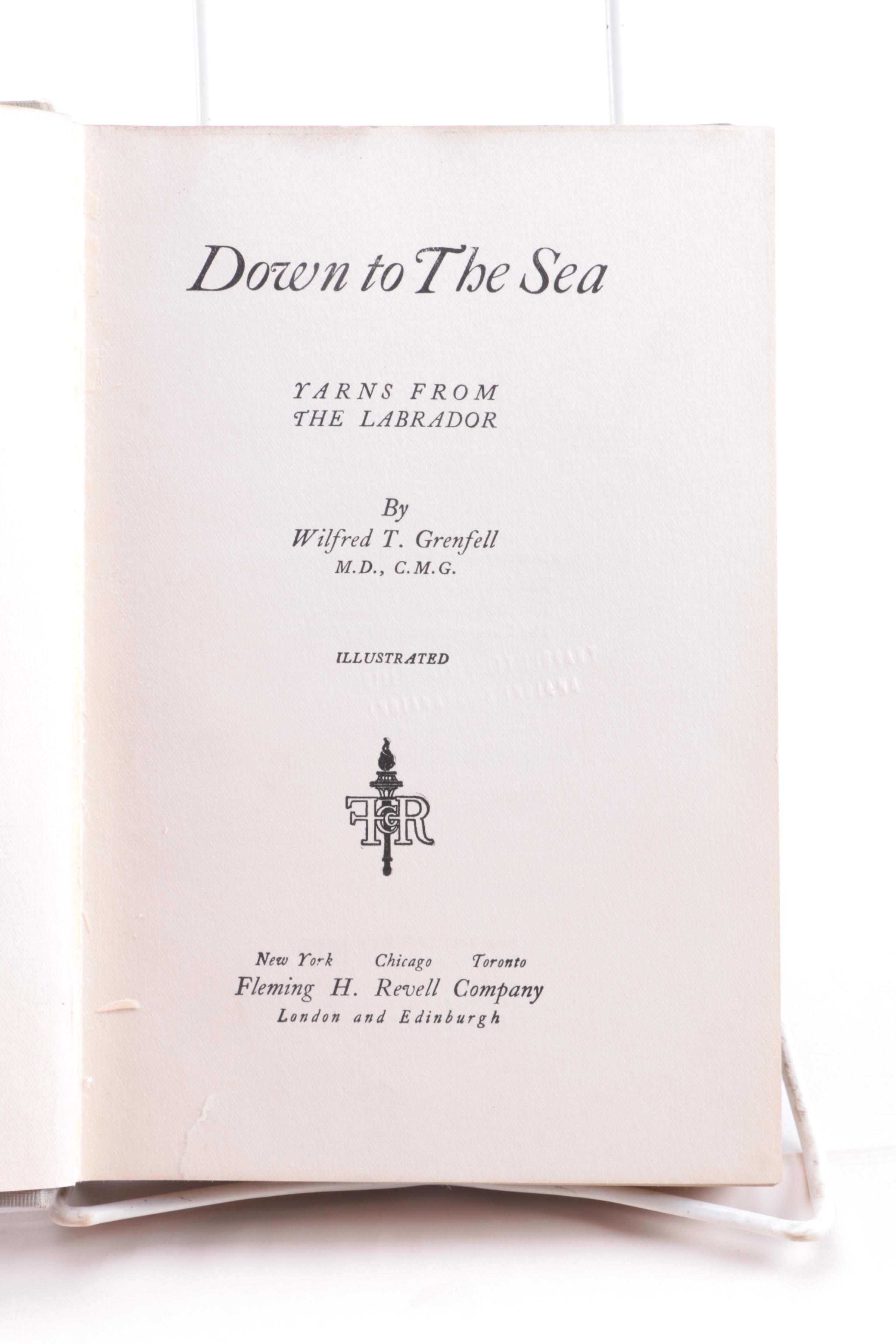 1910s–1930s Arctic Exploration Narratives Including Sir Wilfred Grenfell