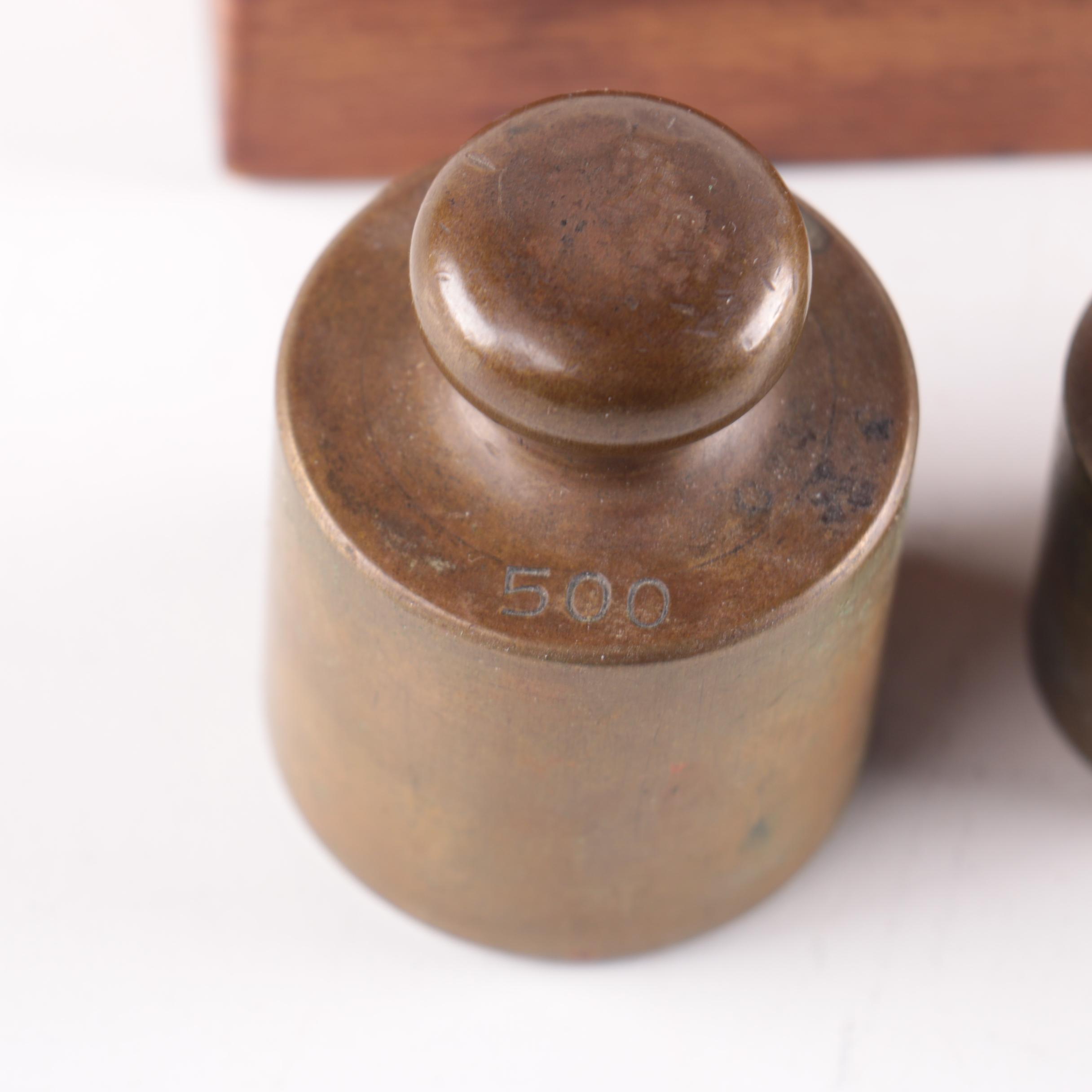 Vintage Ohaus Balance Scale with Weights