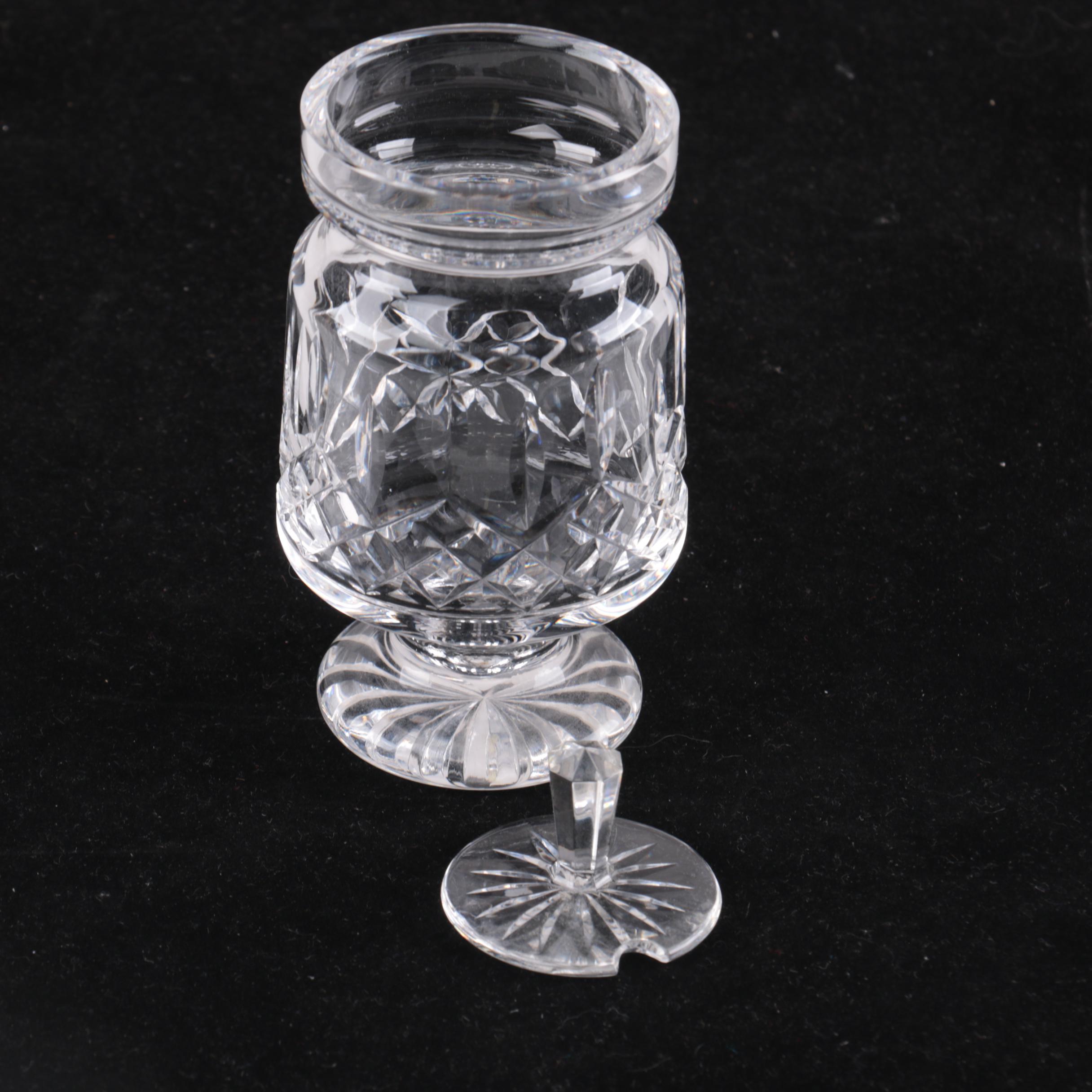 Grouping of Cut Glass Dishes