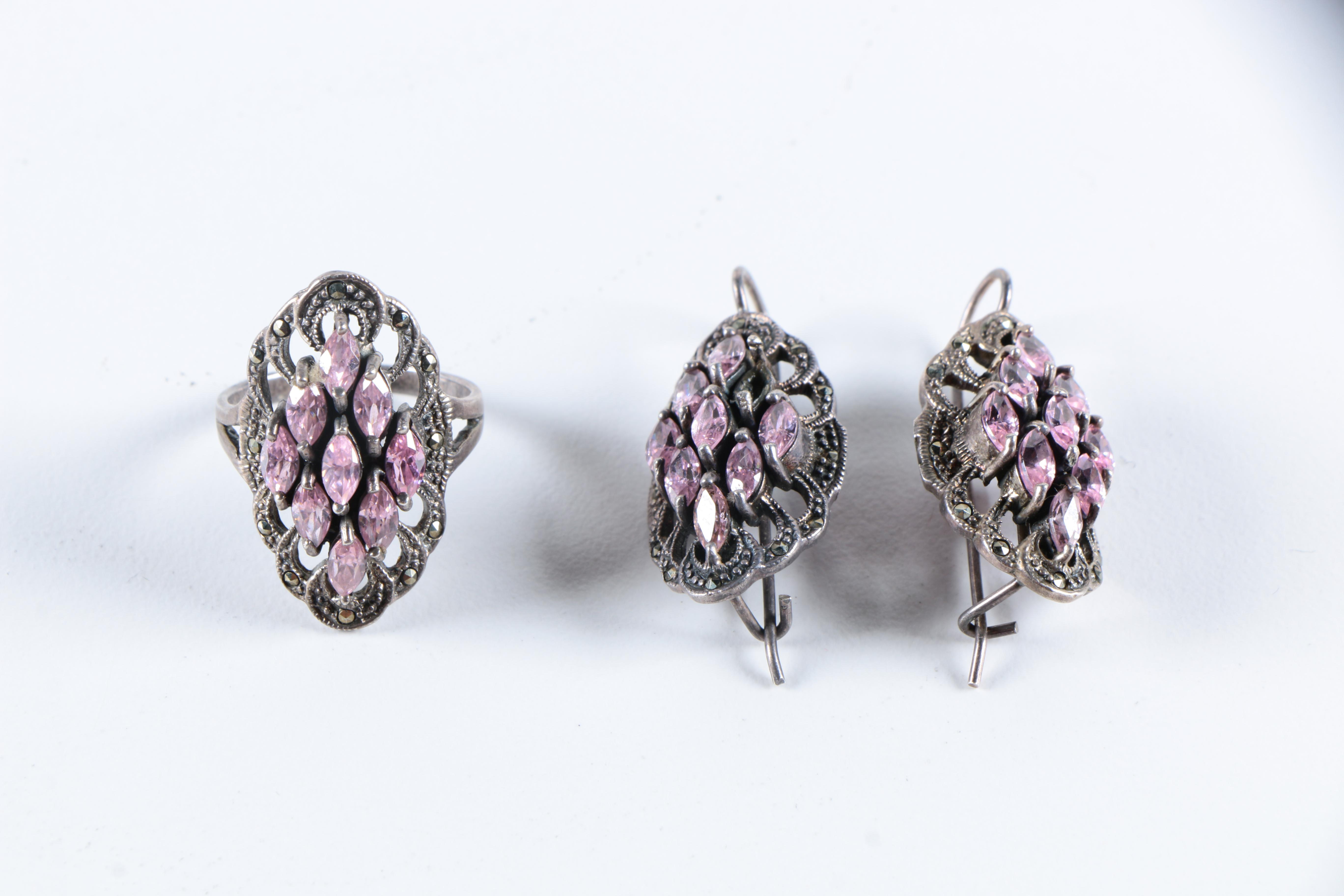 Assortment of Sterling Silver Jewelry