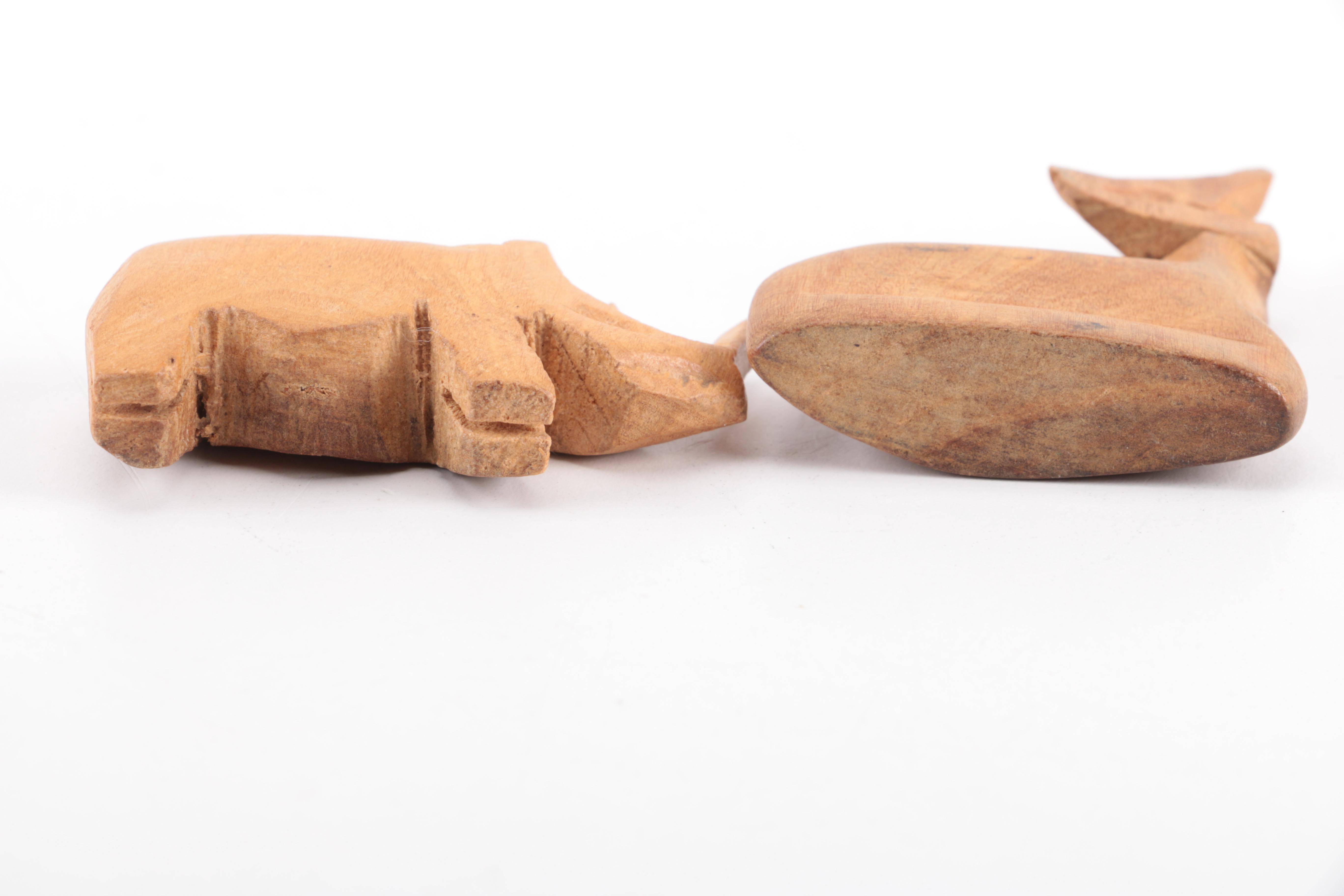 Wooden African Animal Figurines