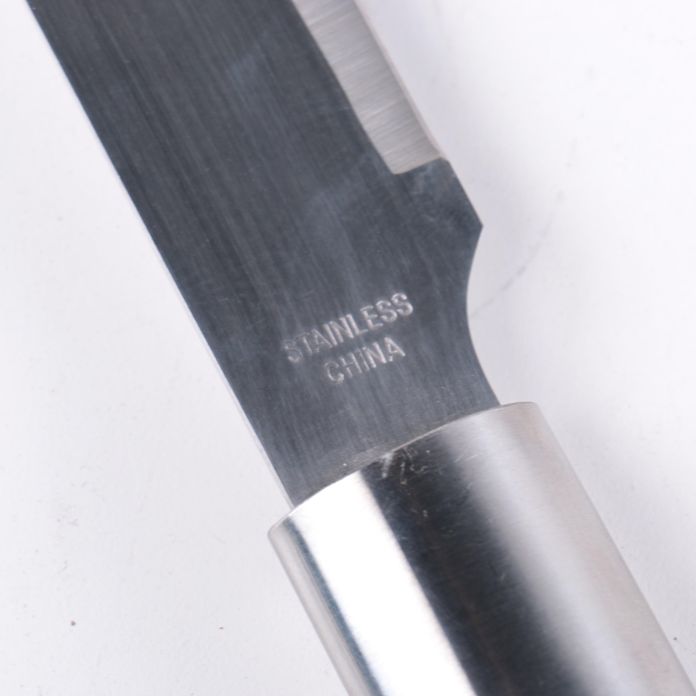 Grilling Tools Featuring Stainless Steel Utensils