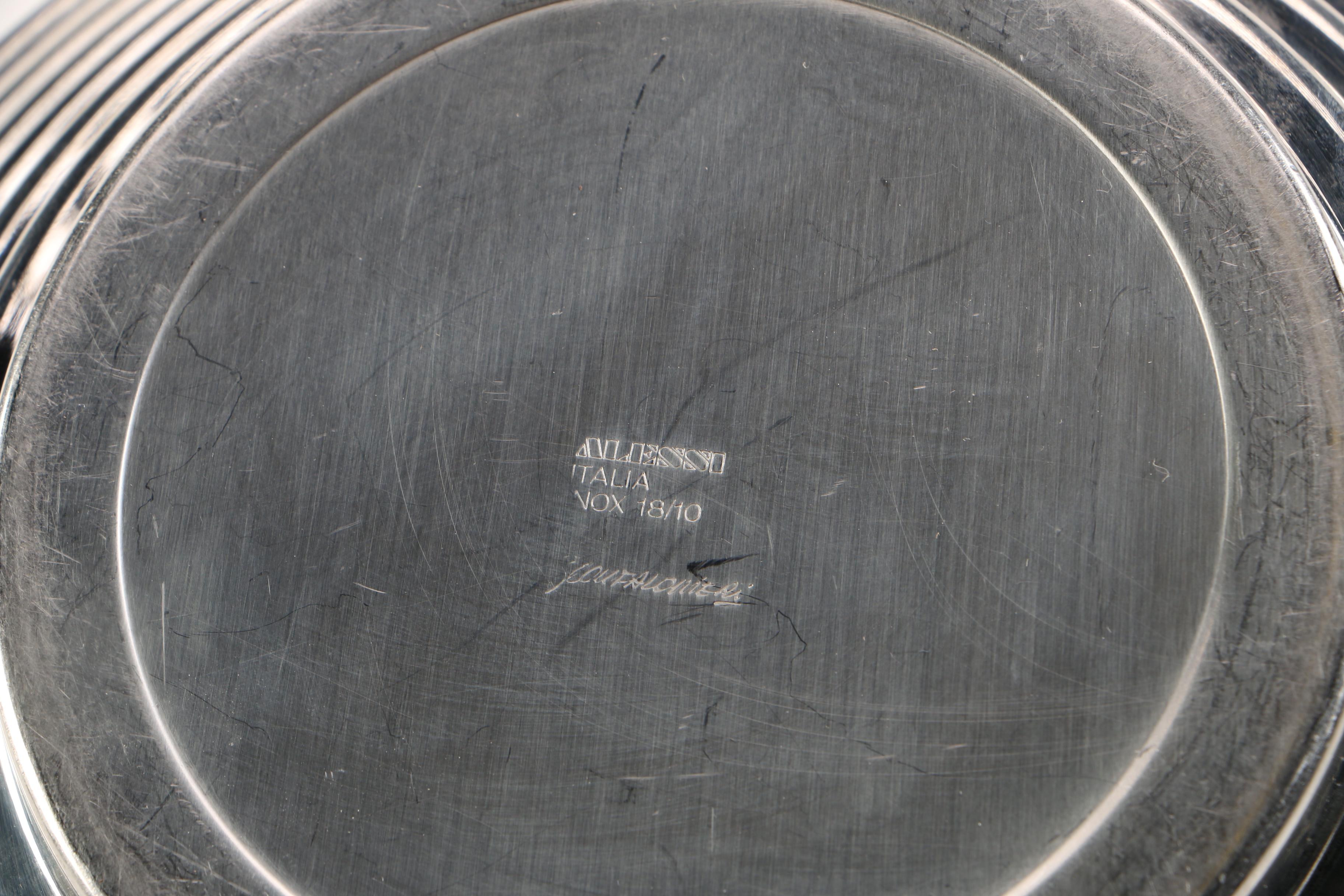 Alessi Maya Stainless Steel Art Deco Bowl