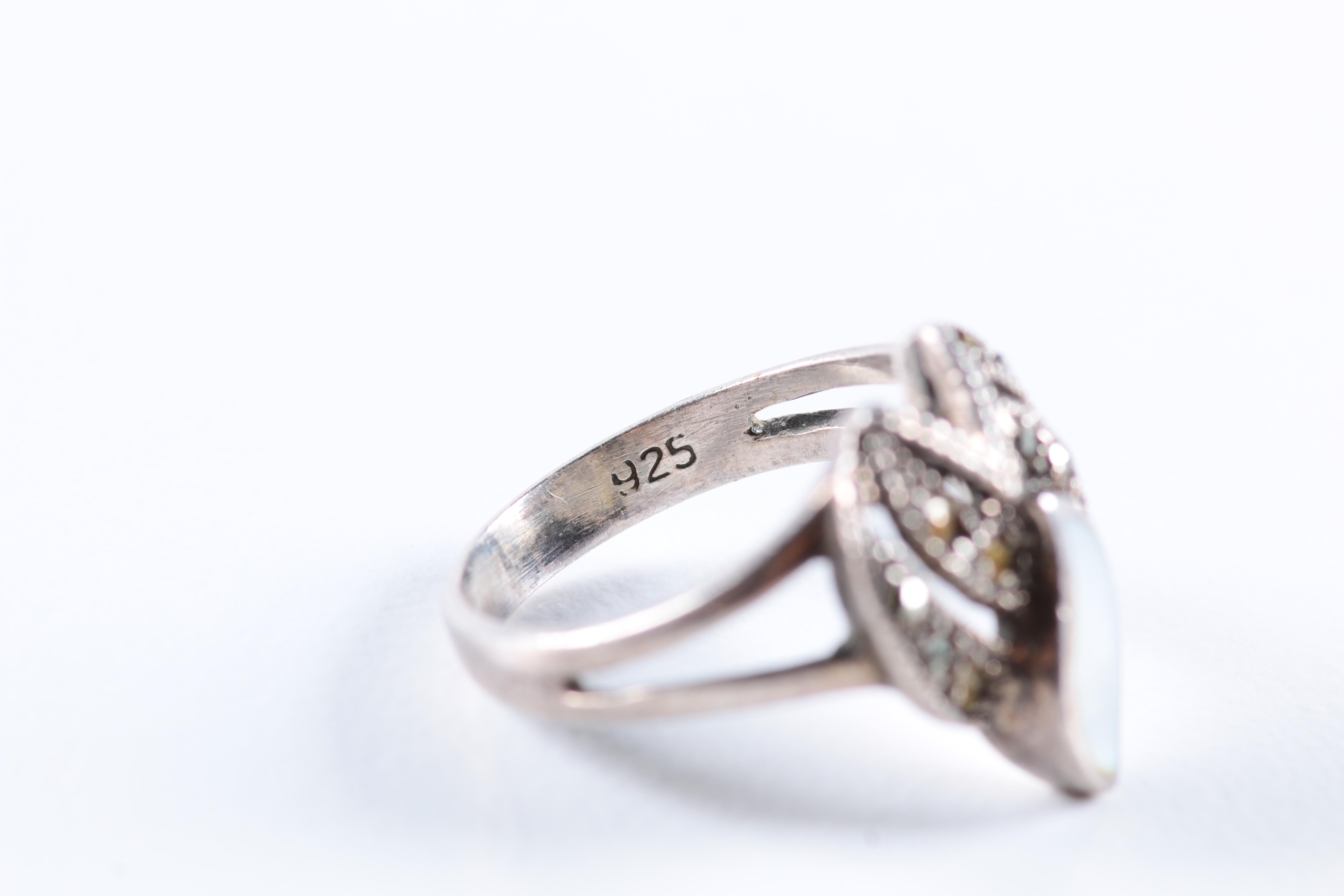 Assortment of Sterling Silver Gemstone Jewelry