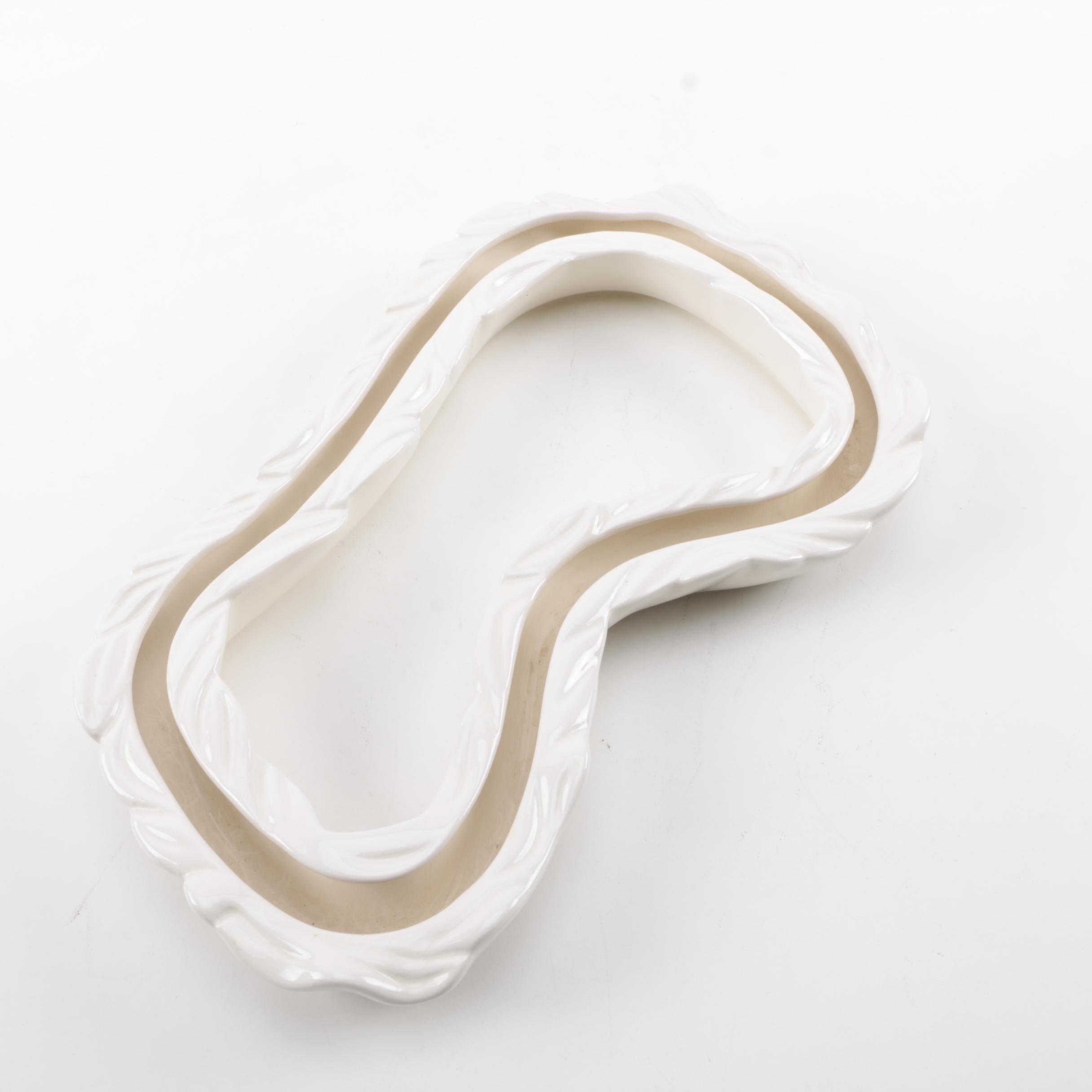 Vintage Aloha Spirit Ceramic Hawaiian Lei Vase