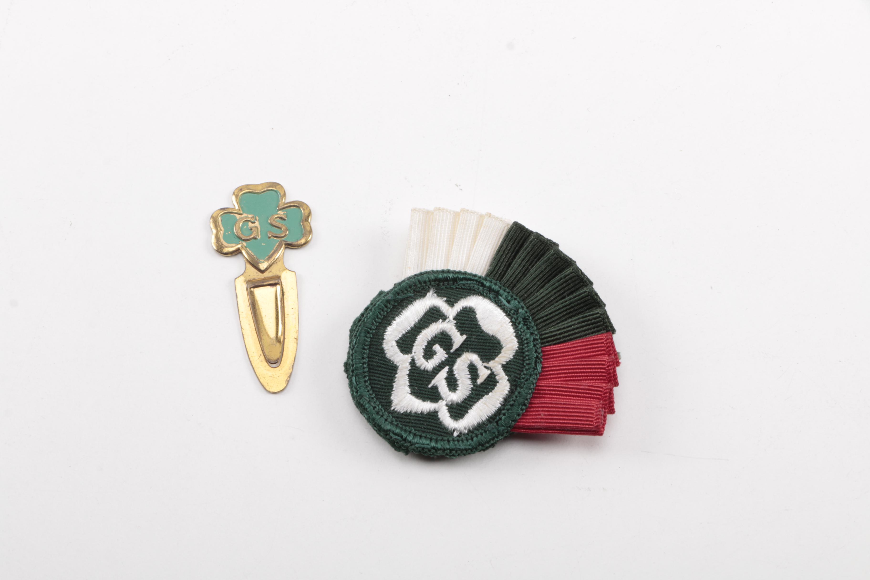 Assortment of Girl Scout Memorabilia