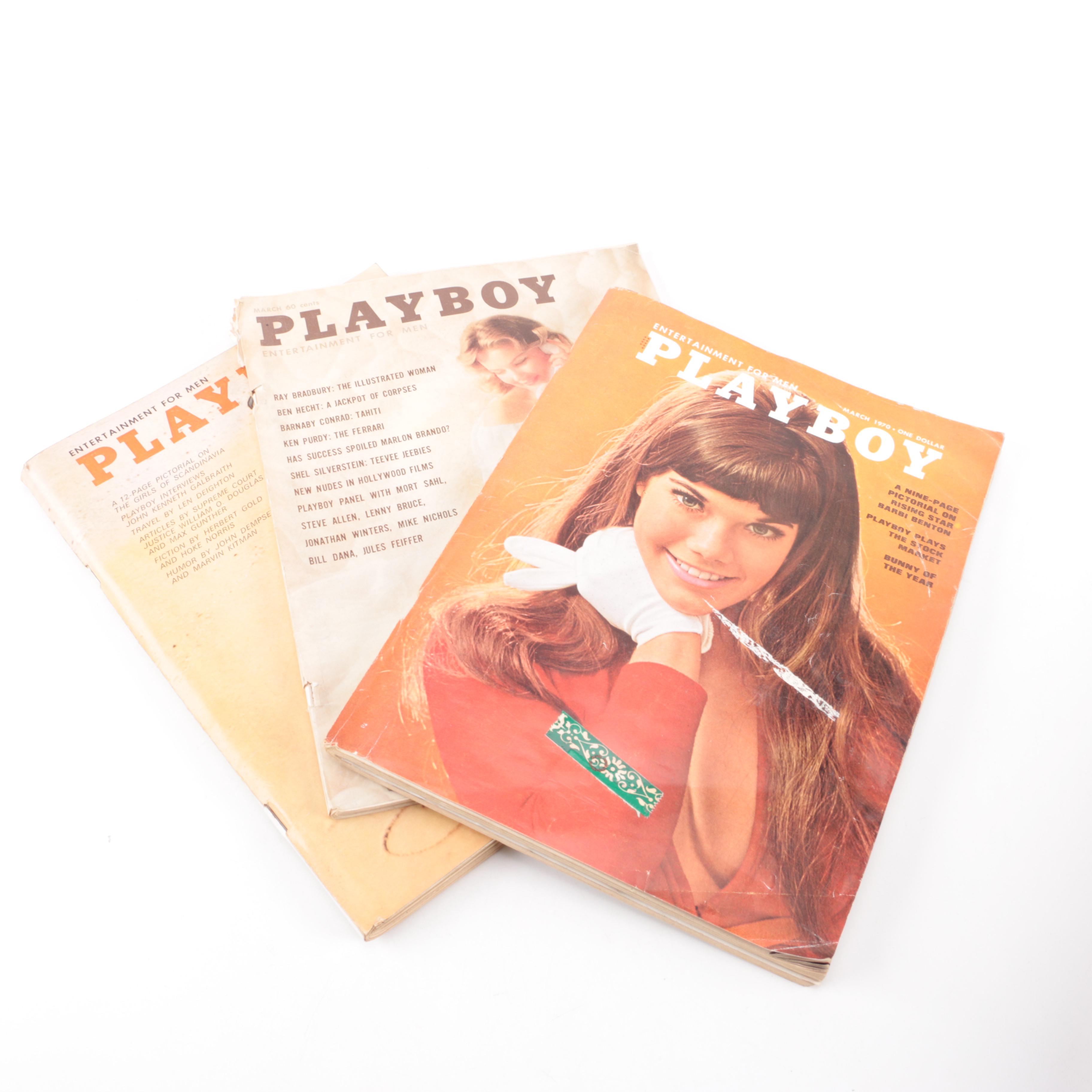 Vintage "Playboy" Magazines