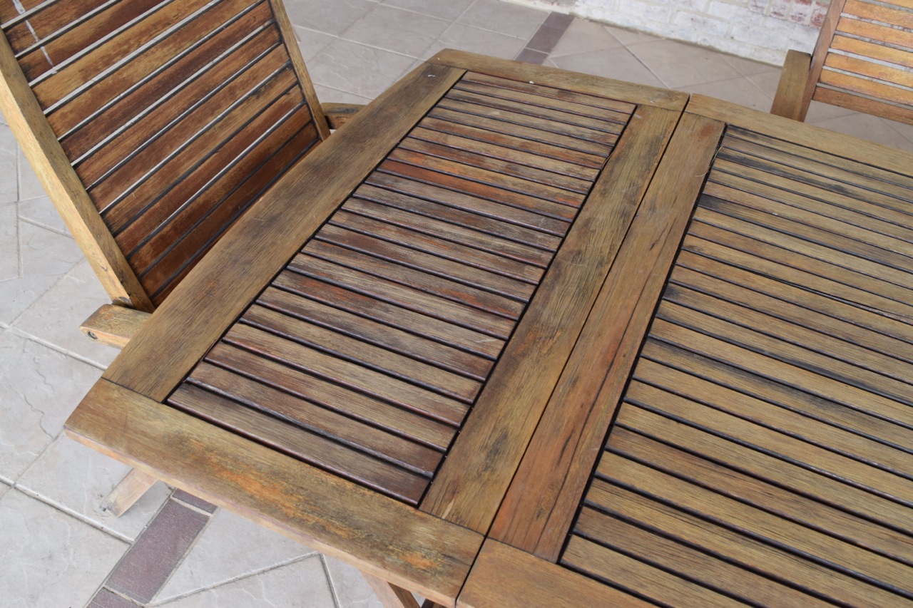 Teak Patio Dining Set by Jutlandia