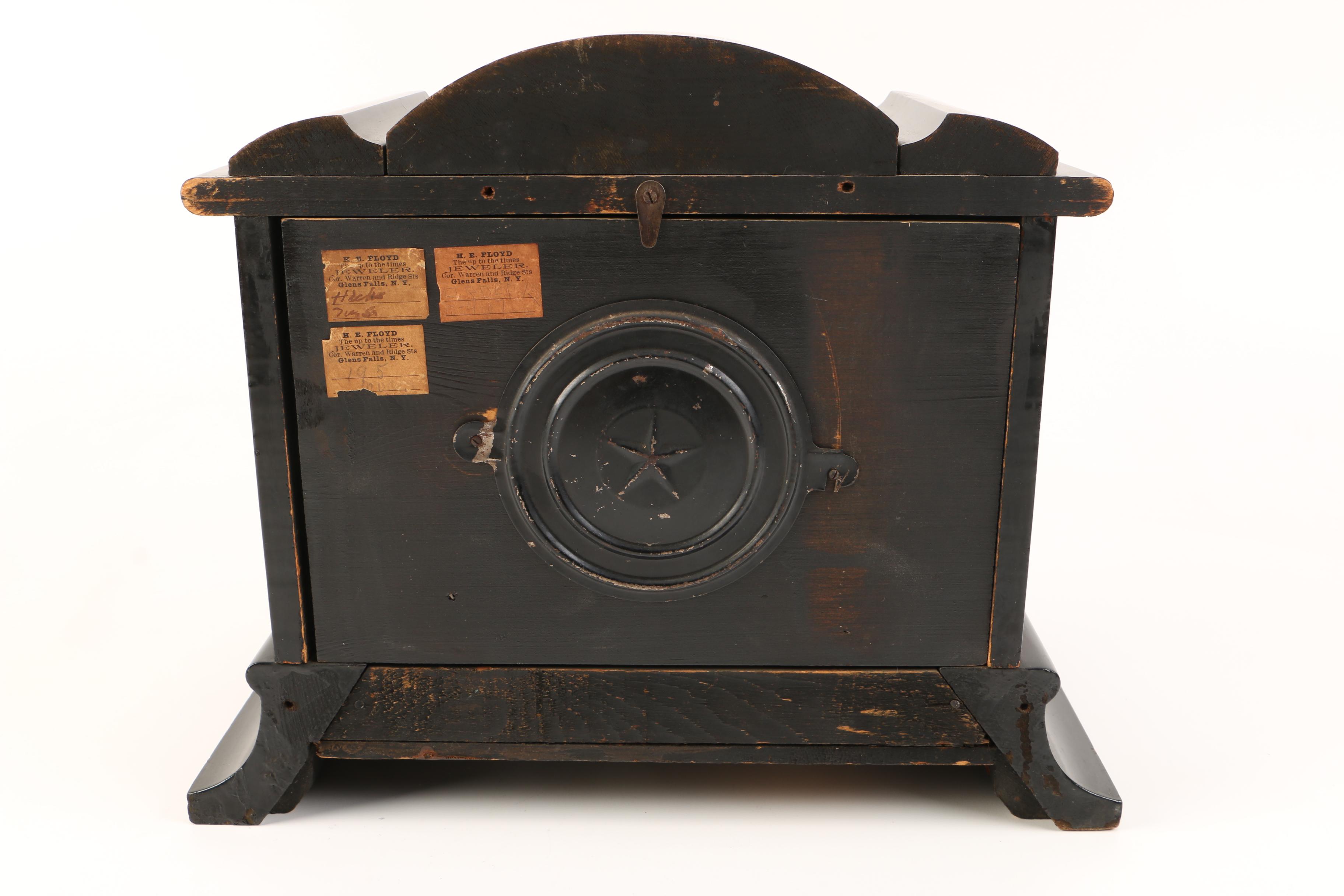 A Waterbury Mantle Clock